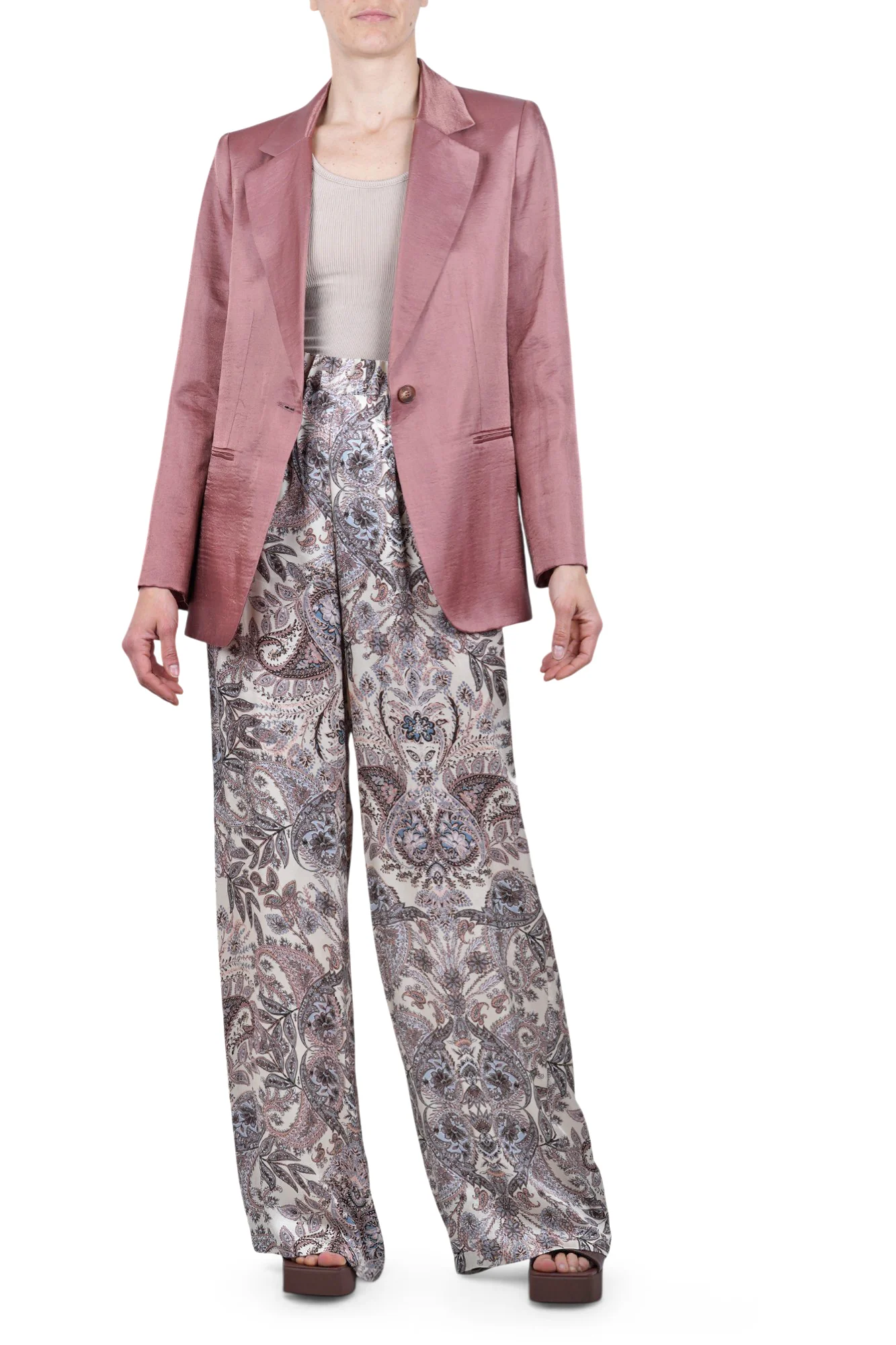 Ottod'ame - Giacca - 470721 - Rosa antico - Image 2