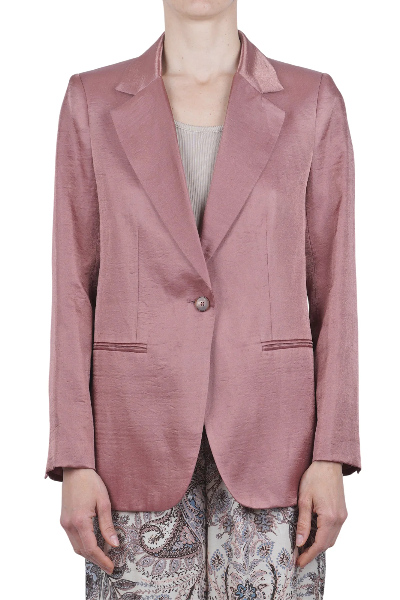 Ottod'ame - Giacca - 470721 - Rosa antico - Image 3