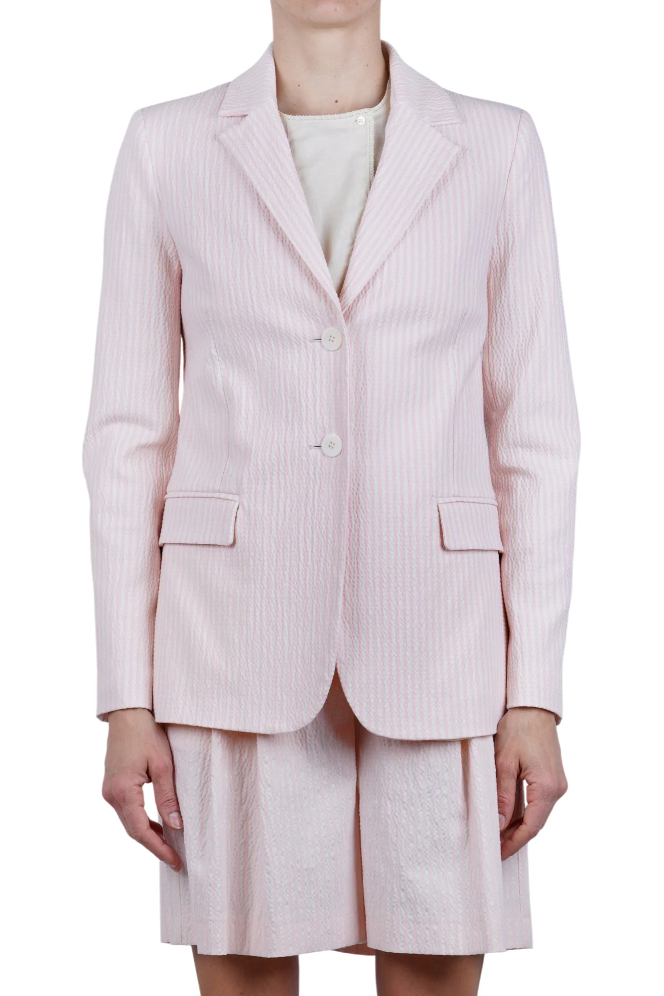 Ottod'ame - Giacca - 470731 - Rosa/Latte - Image 3