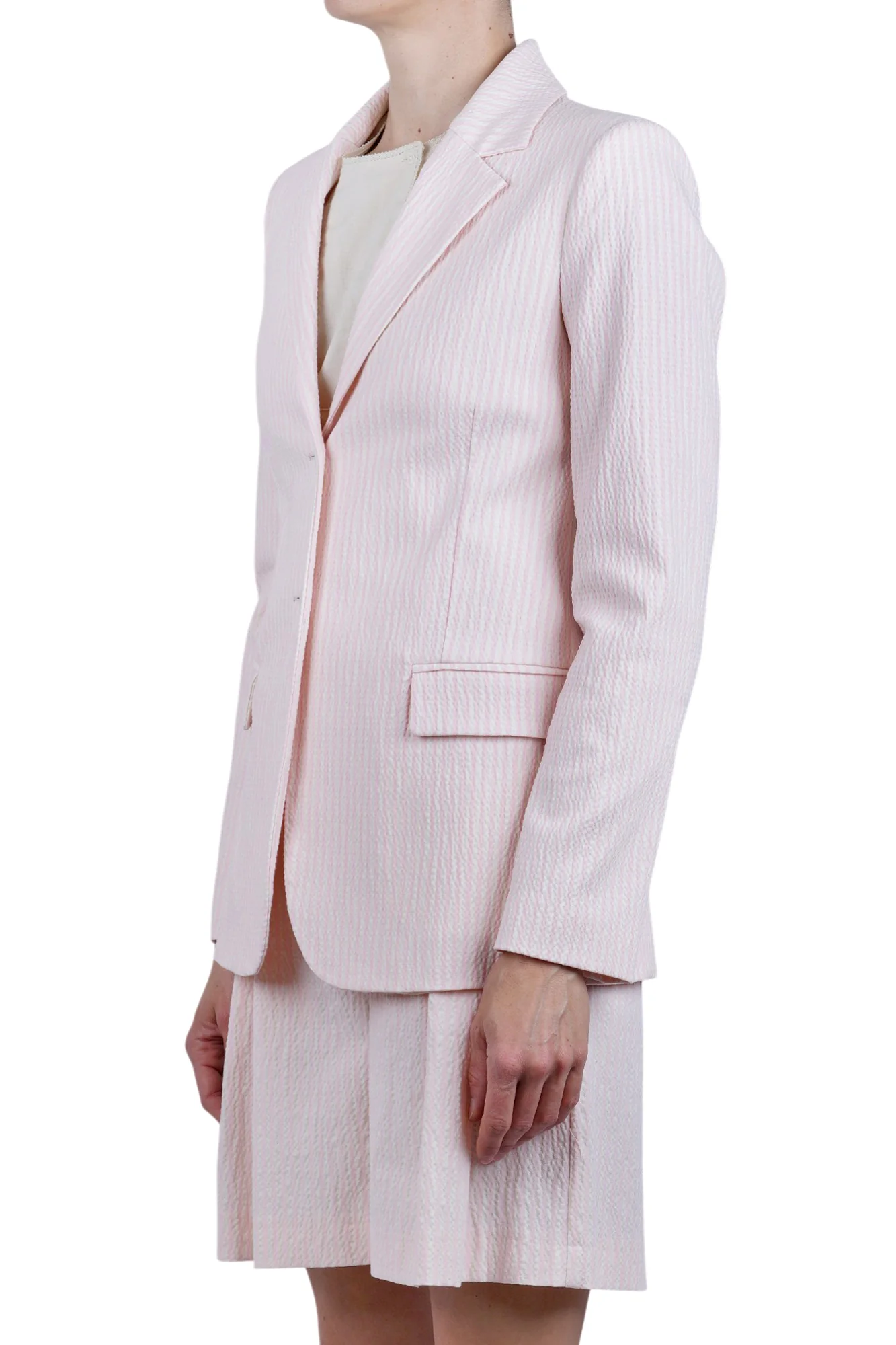 Ottod'ame - Giacca - 470731 - Rosa/Latte - Image 4