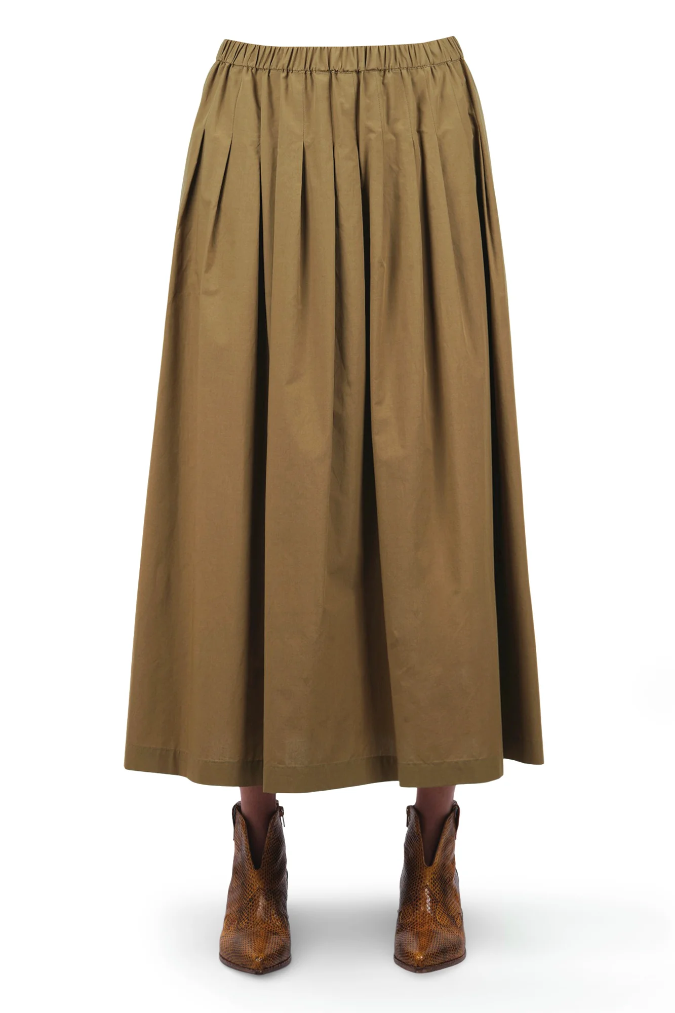 Ottod'ame - Gonna - 470710 - Oliva - Image 3