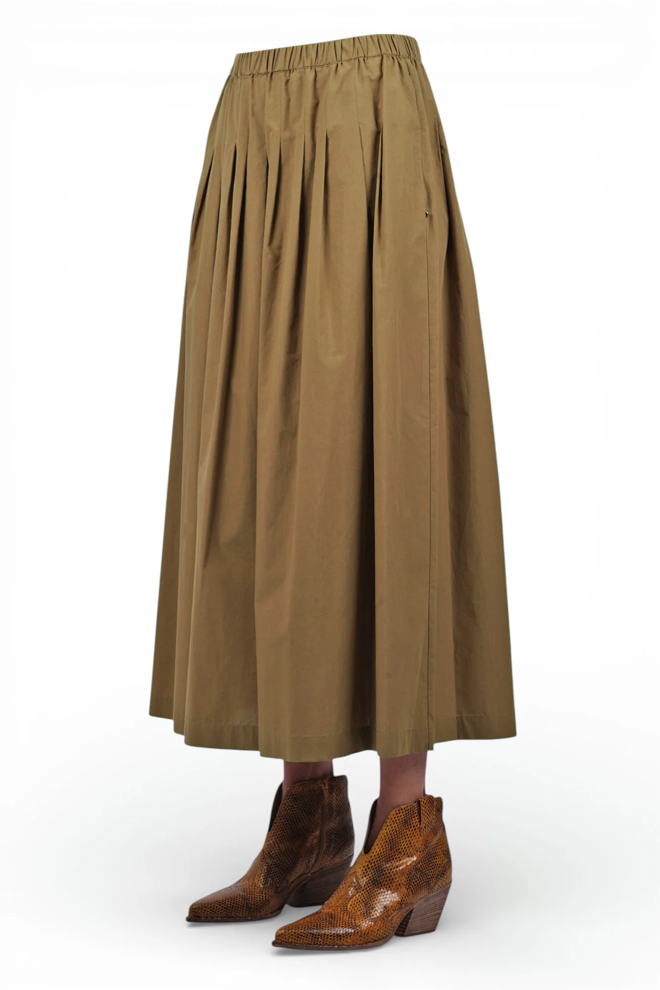 Ottod'ame - Gonna - 470710 - Oliva - Image 4