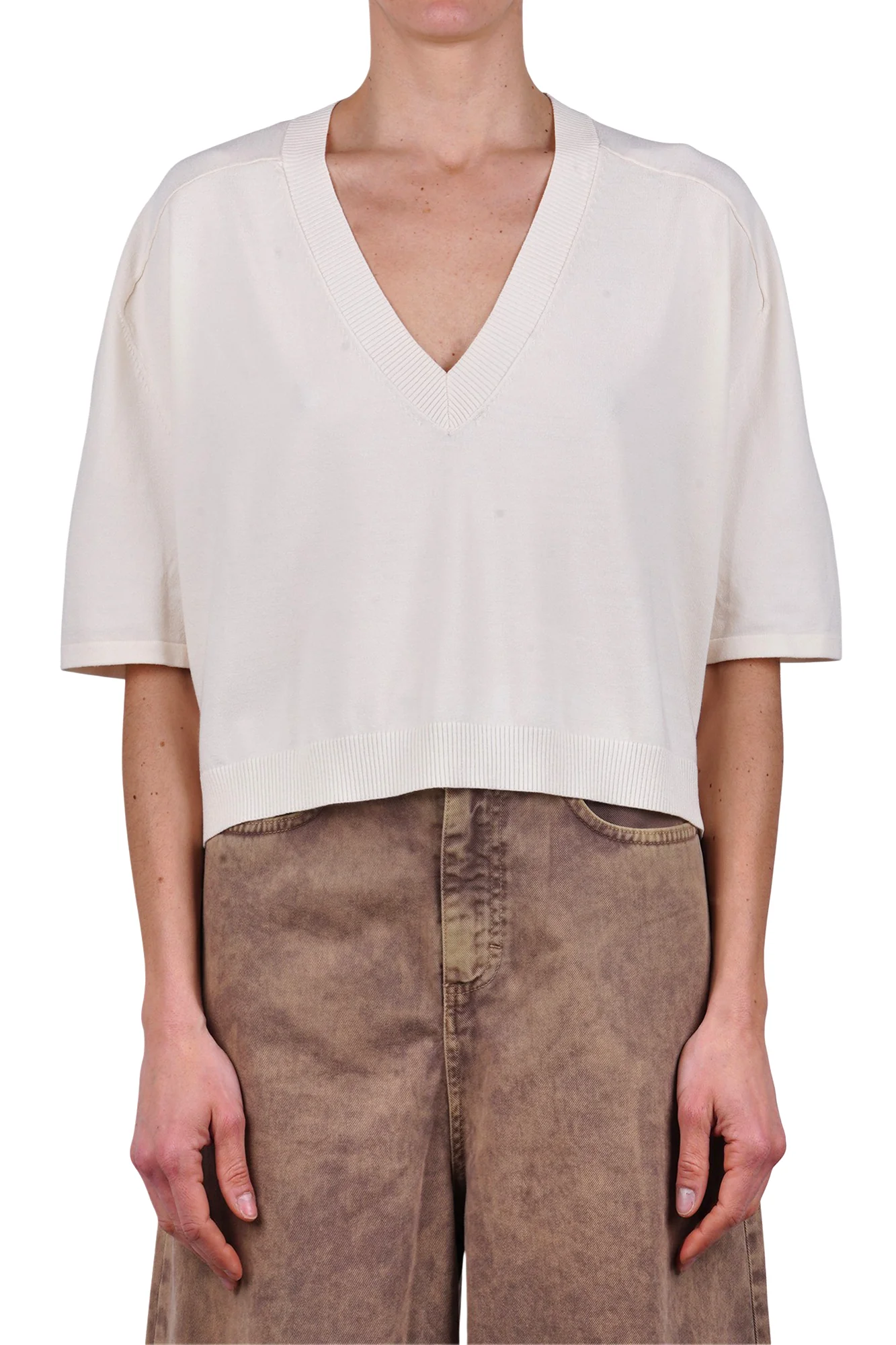 Ottod'ame - Maglia - 470760 - Crema - Image 3