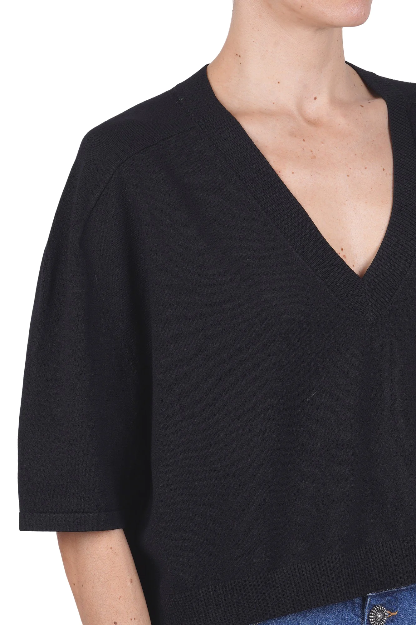 Ottod'ame - Maglia - 470760 - Nero - Image 6