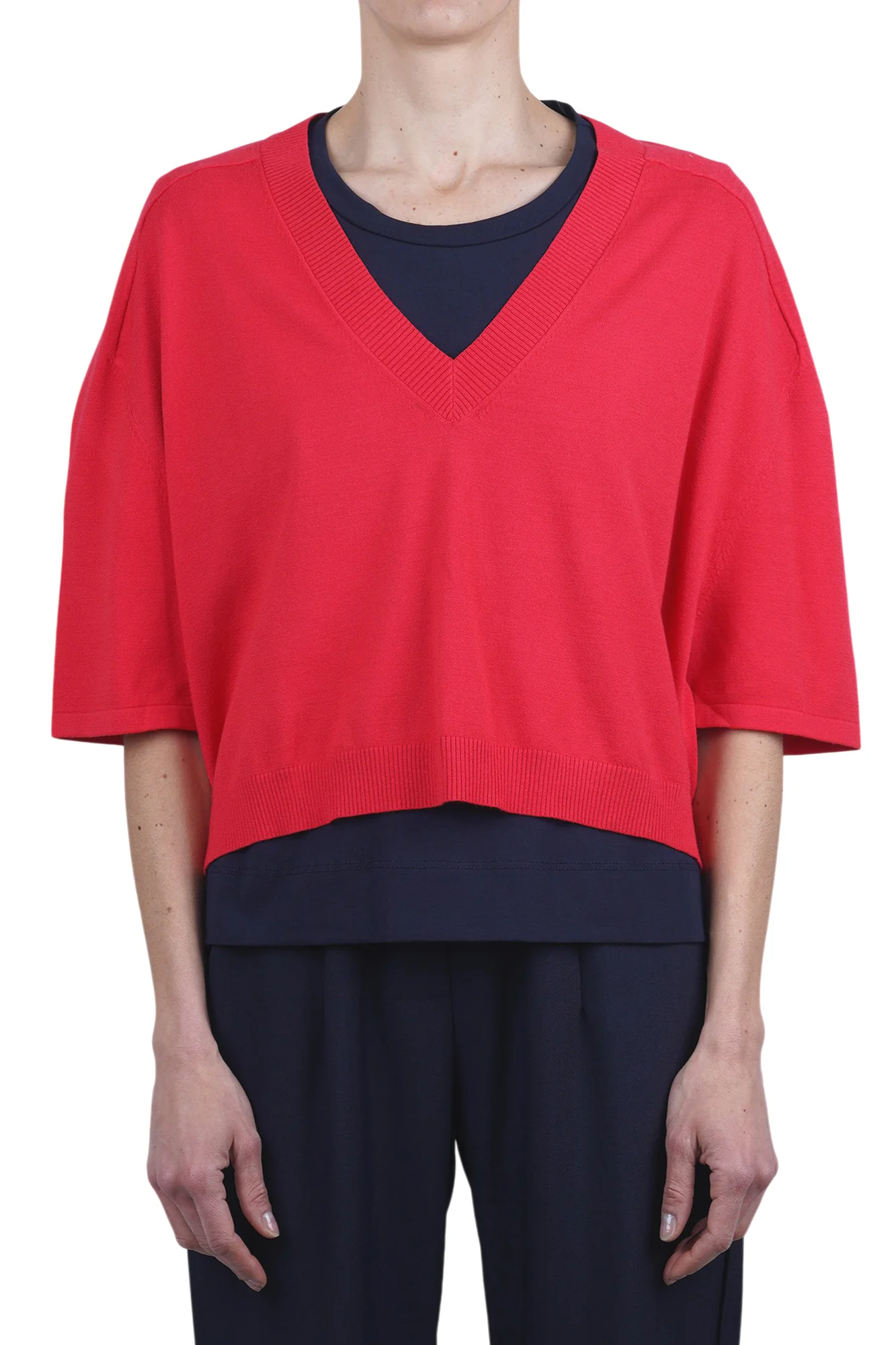Ottod'ame - Maglia - 470760 - Rosso - Image 3