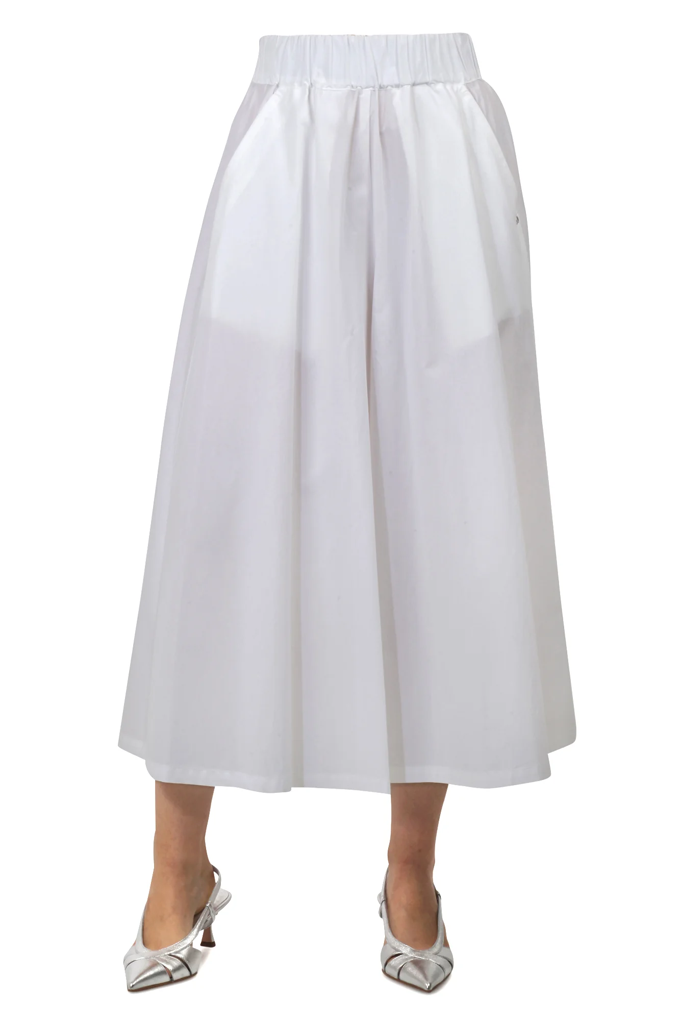 Ottod'ame - Pantalone - 450353 - Bianco - Image 3