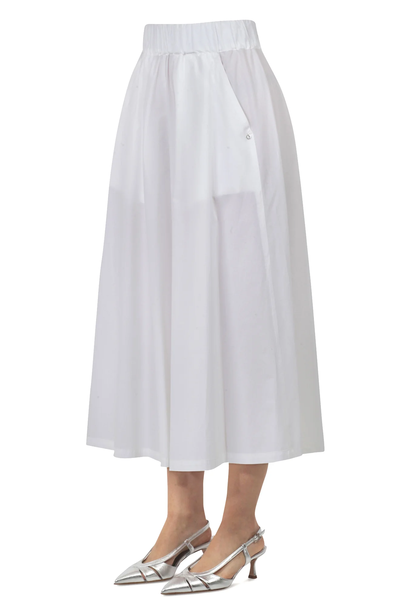 Ottod'ame - Pantalone - 450353 - Bianco - Image 4