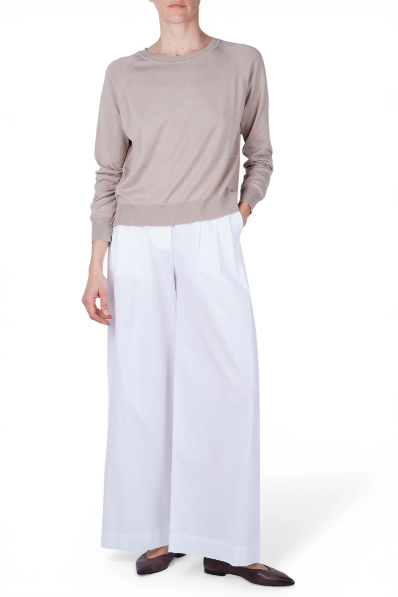 Ottod'ame - Pantalone - 470709 - Bianco - Image 2