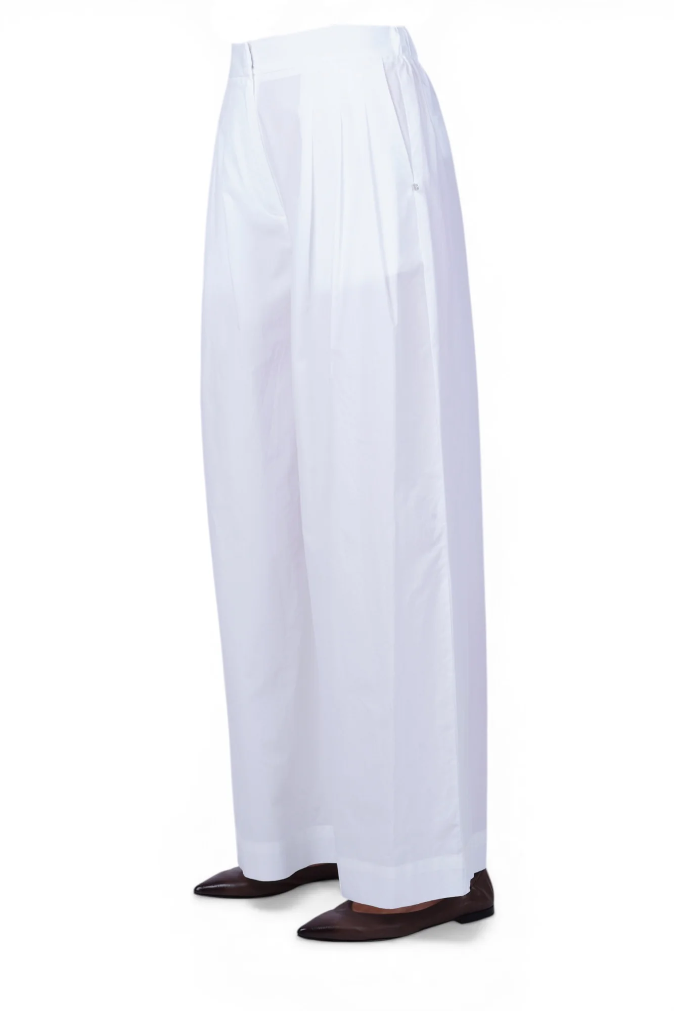 Ottod'ame - Pantalone - 470709 - Bianco - Image 4