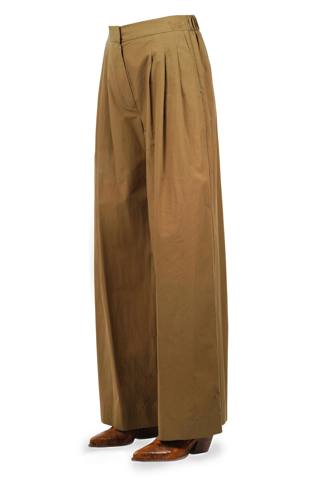 Ottod'ame - Pantalone - 470709 - Oliva - Image 4