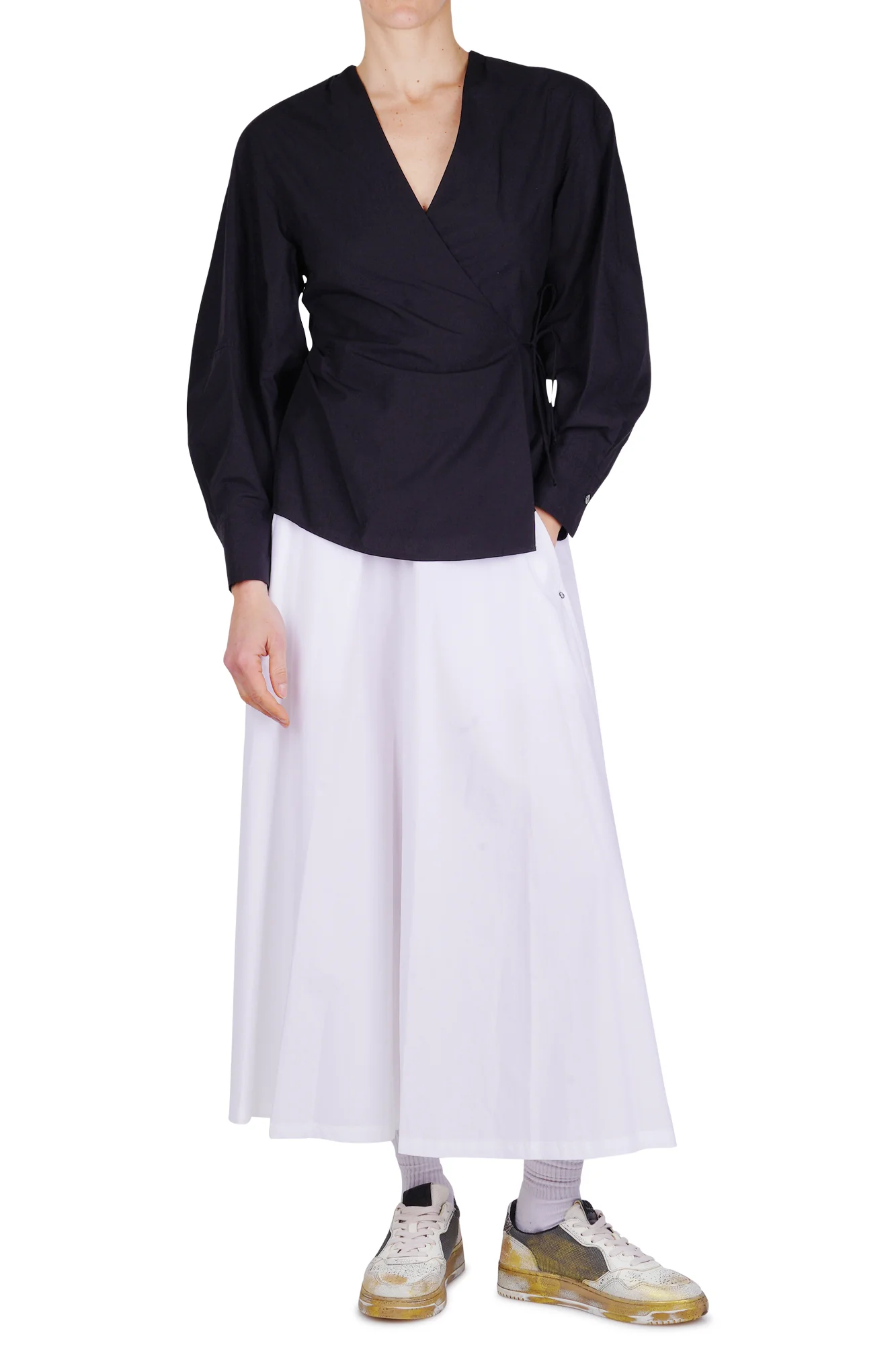 Ottod'ame - Pantalone - 470711 - Bianco - Image 2