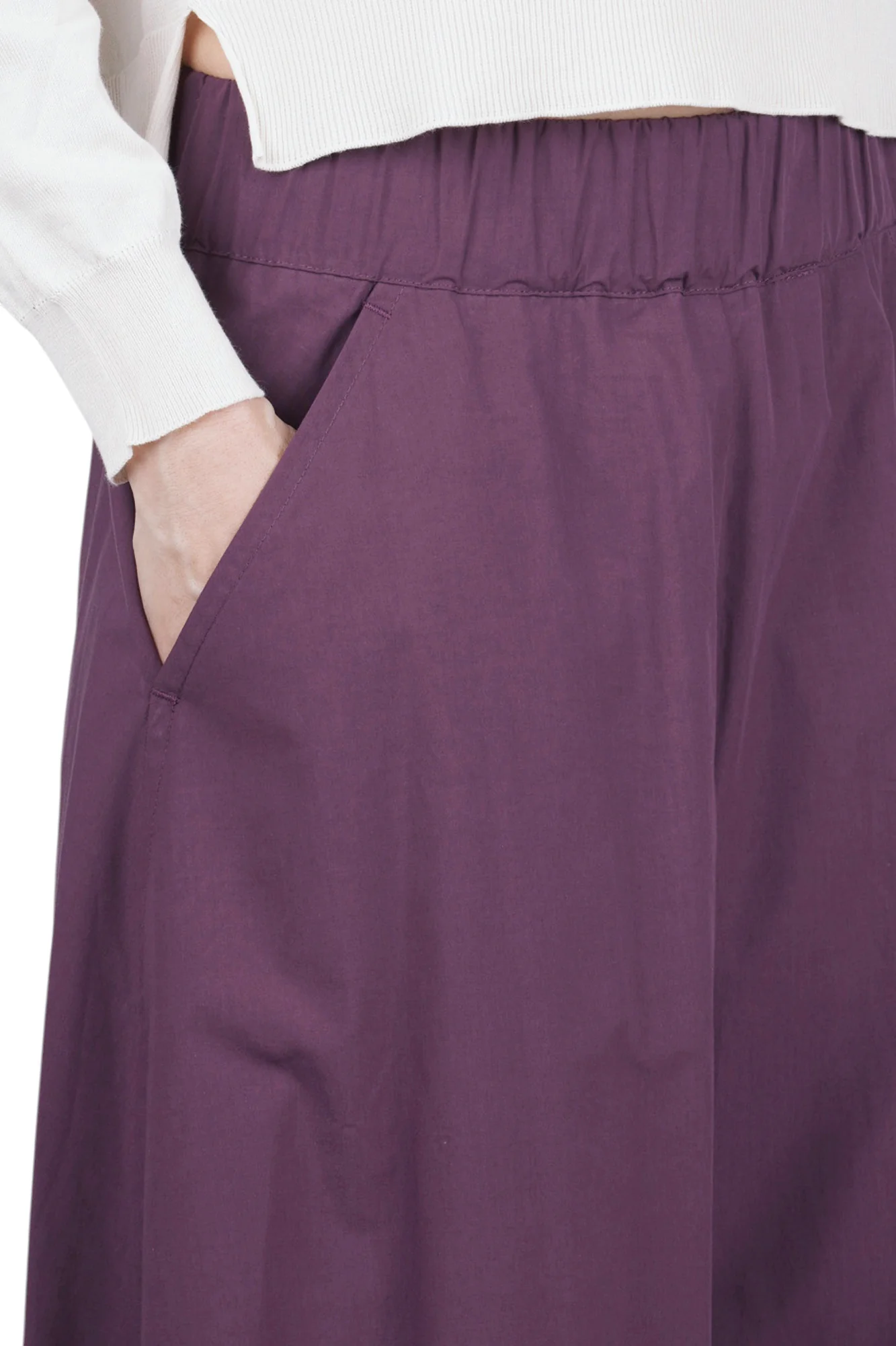 Ottod'ame - Pantalone - 470711 - Prugna - Image 6