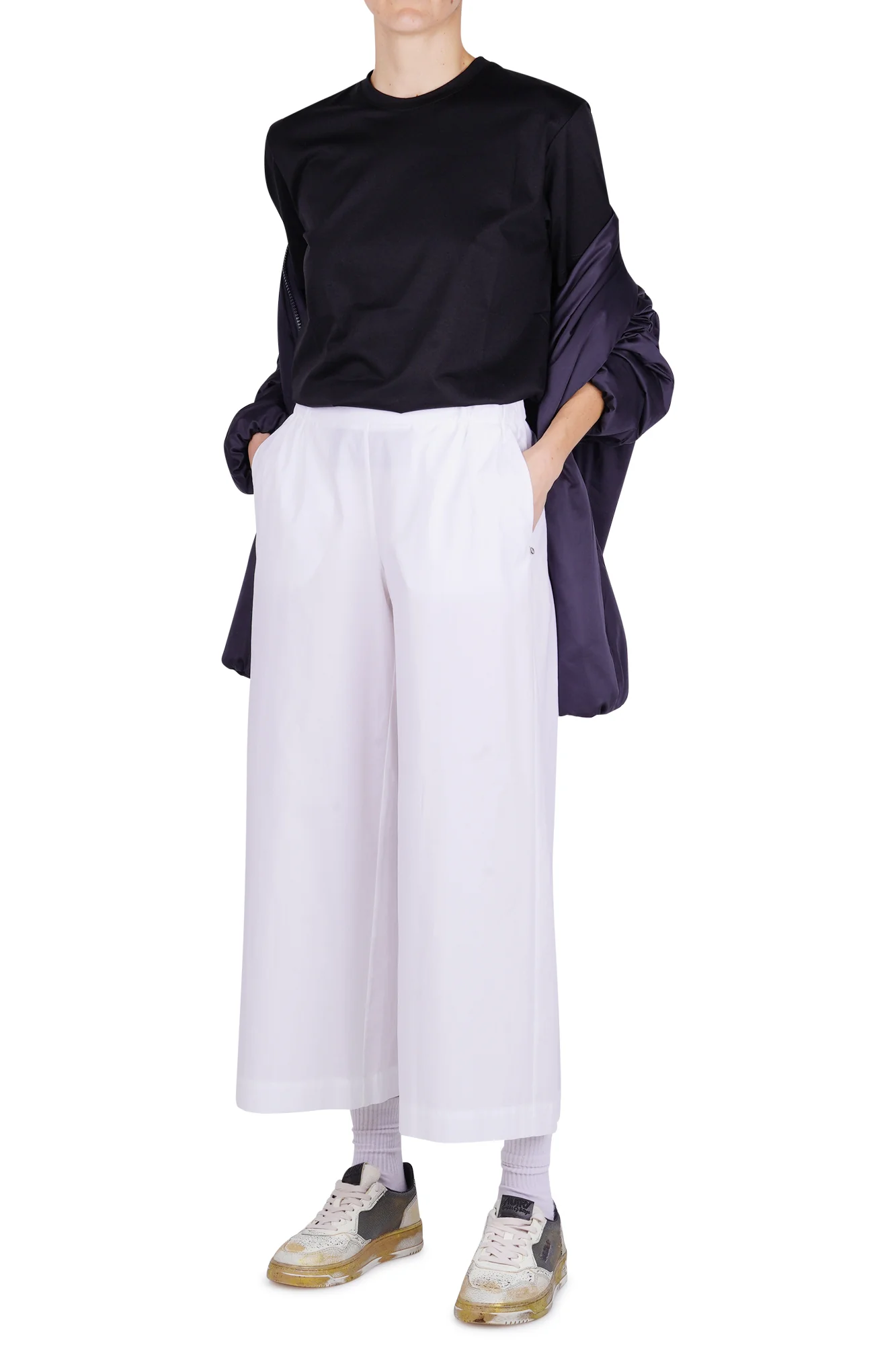 Ottod'ame - Pantalone - 470712 - Bianco - Image 2