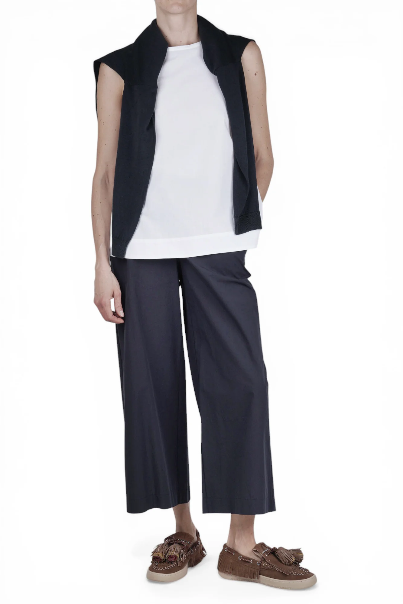 Ottod'ame - Pantalone - 470712 - Blu - Image 2