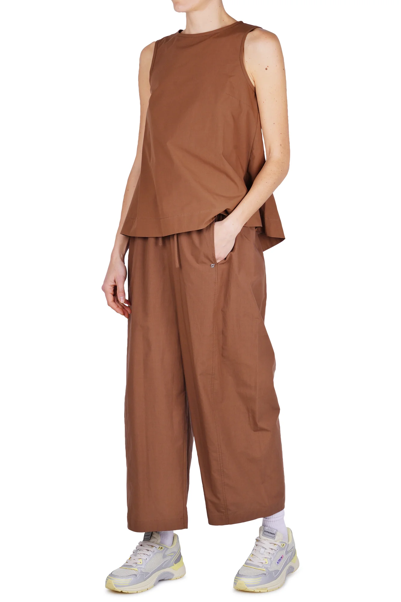 Ottod'ame - Pantalone - 470718 - Cioccolato - Image 2