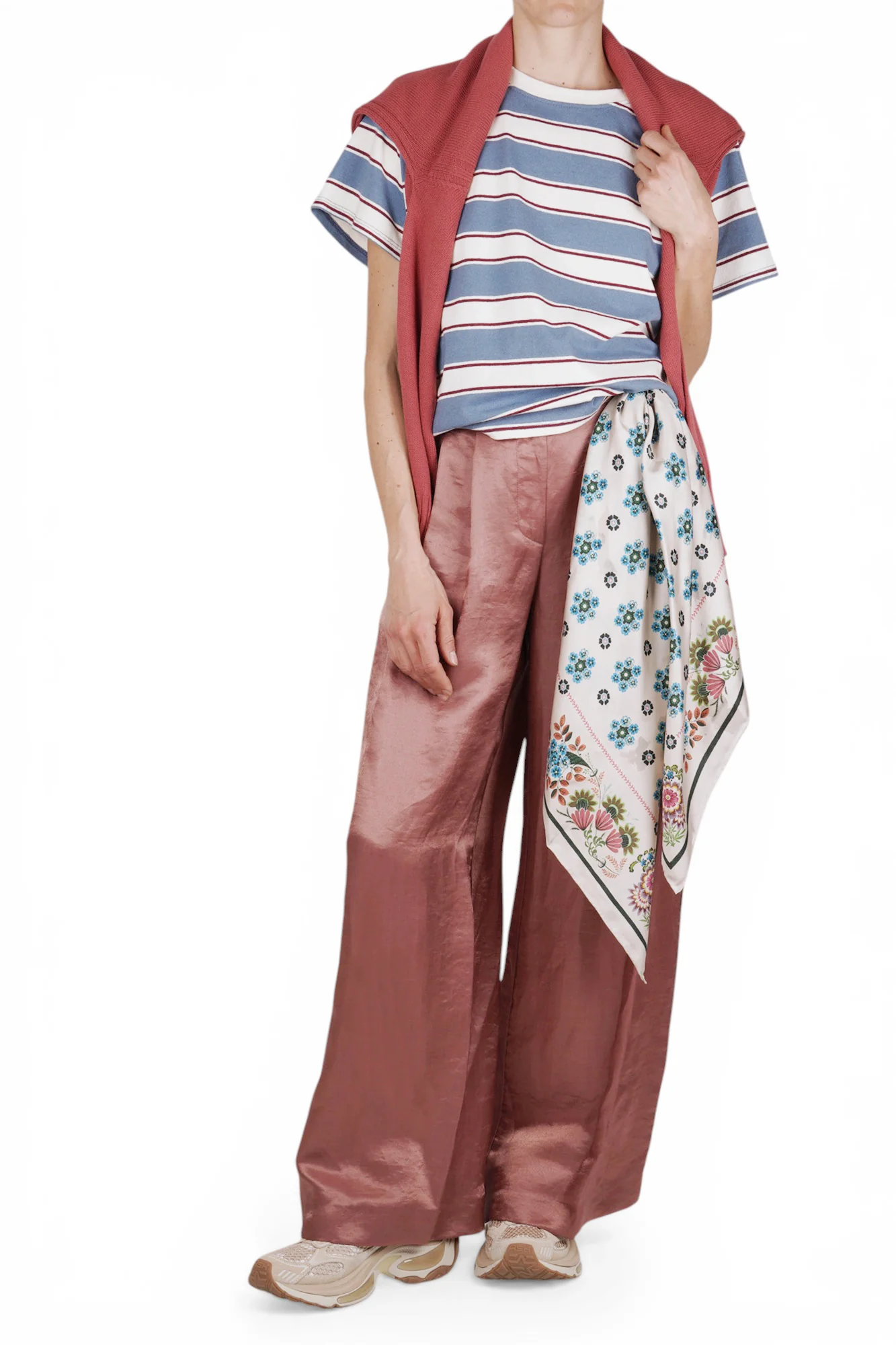 Ottod'ame - Pantalone - 470722 - Rosa antico - Image 2