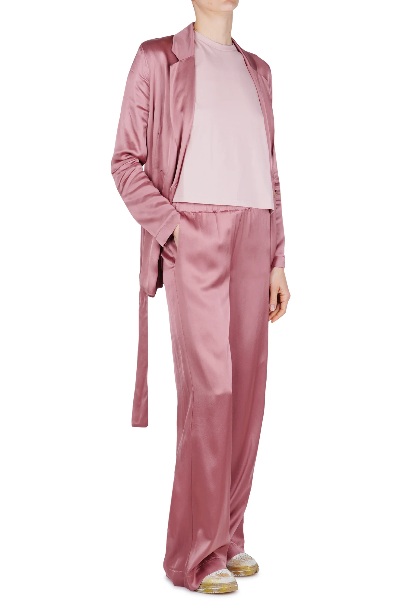 Ottod'ame - Pantalone - 470724 - Rosa antico - Image 2