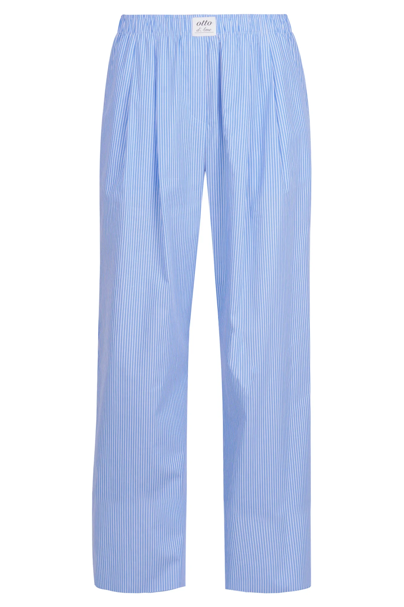 Ottod'ame - Pantalone - 470730 - Azzurro/Bianco