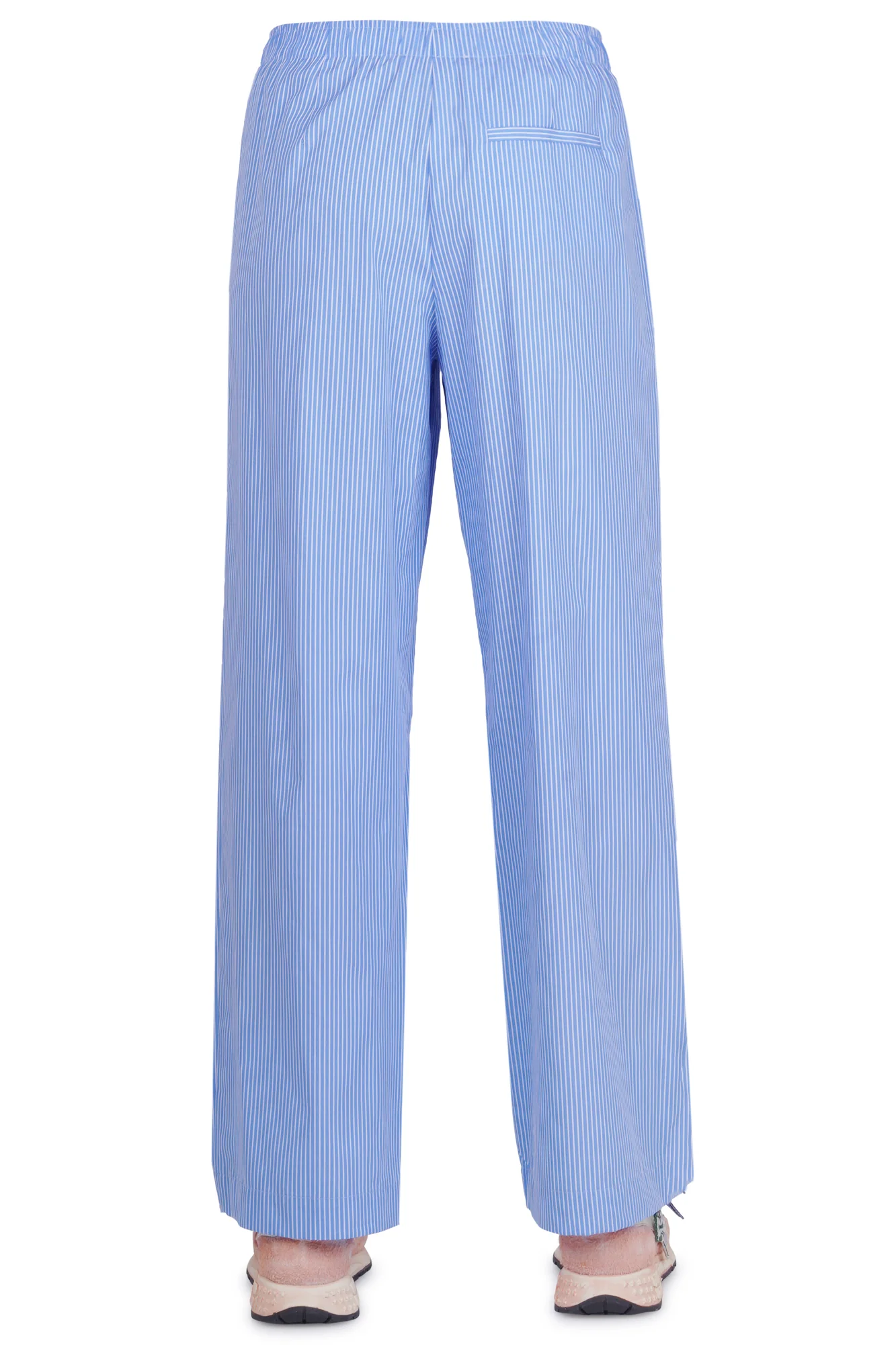 Ottod'ame - Pantalone - 470730 - Azzurro/Bianco - Image 5