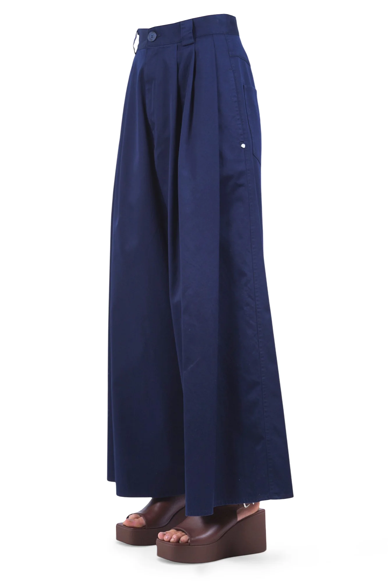 Ottod'ame - Pantalone - 470734 - Blu - Image 4