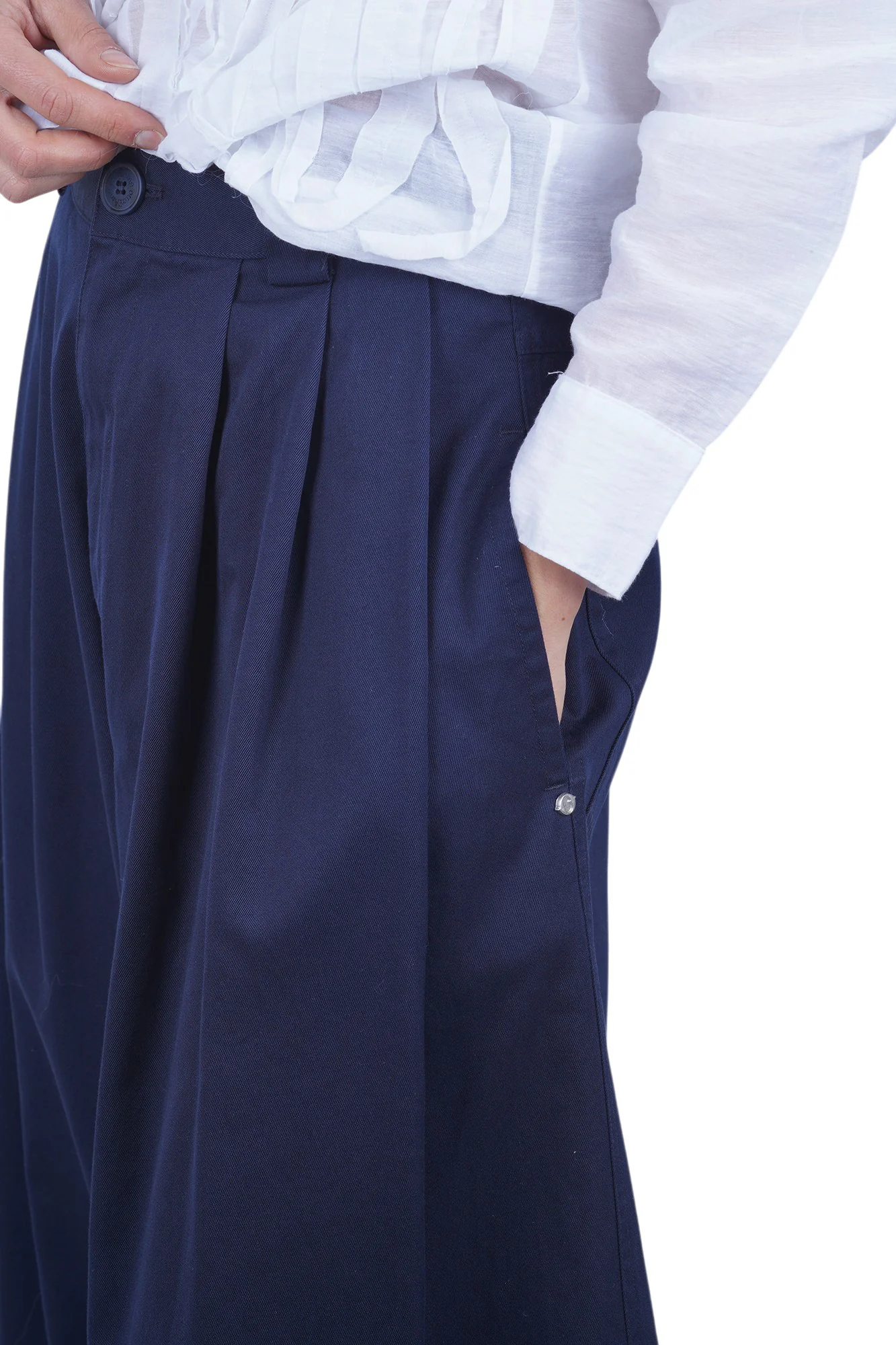 Ottod'ame - Pantalone - 470734 - Blu - Image 6