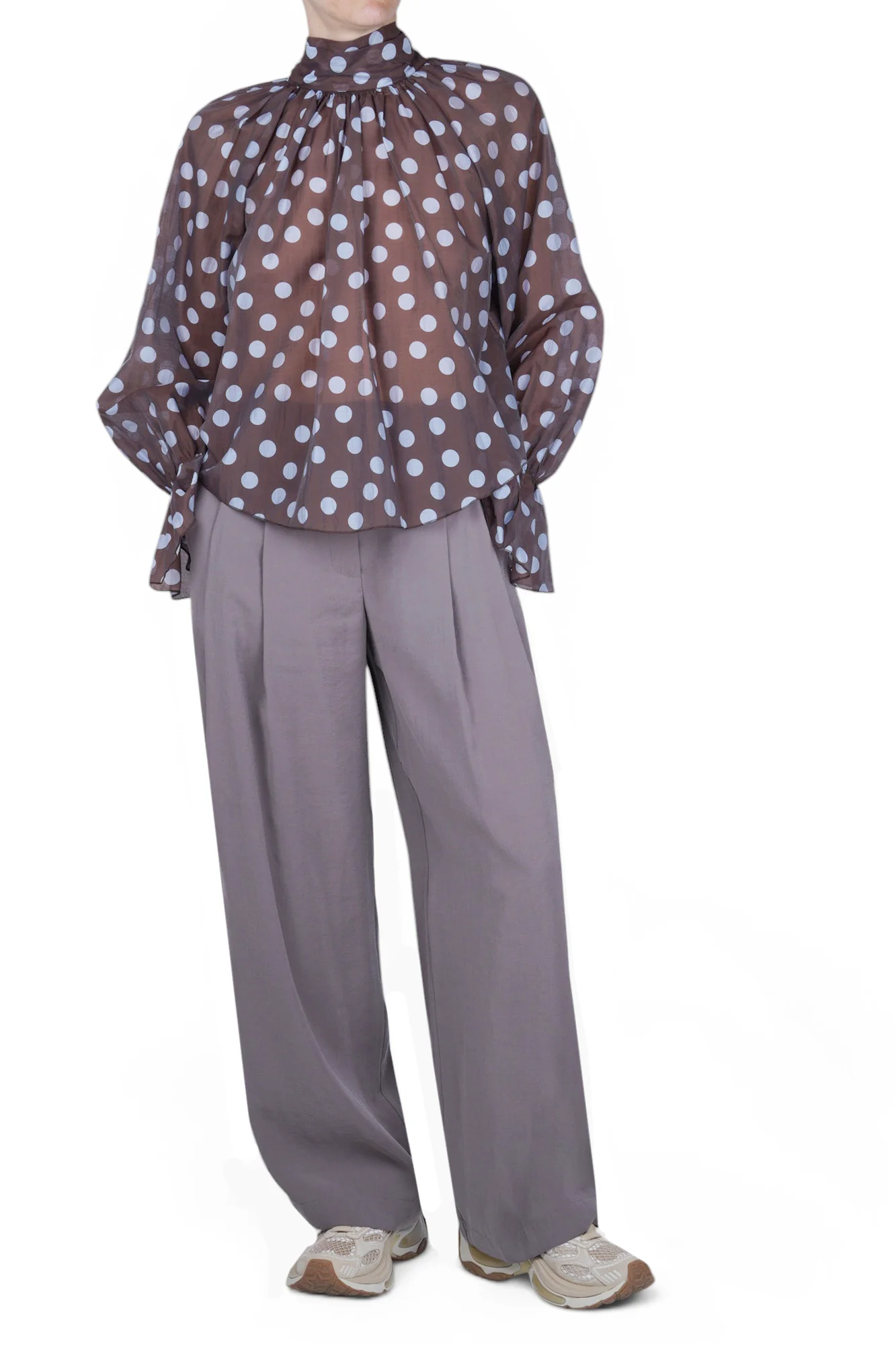 Ottod'ame - Pantalone - 470743 - Tortora - Image 2
