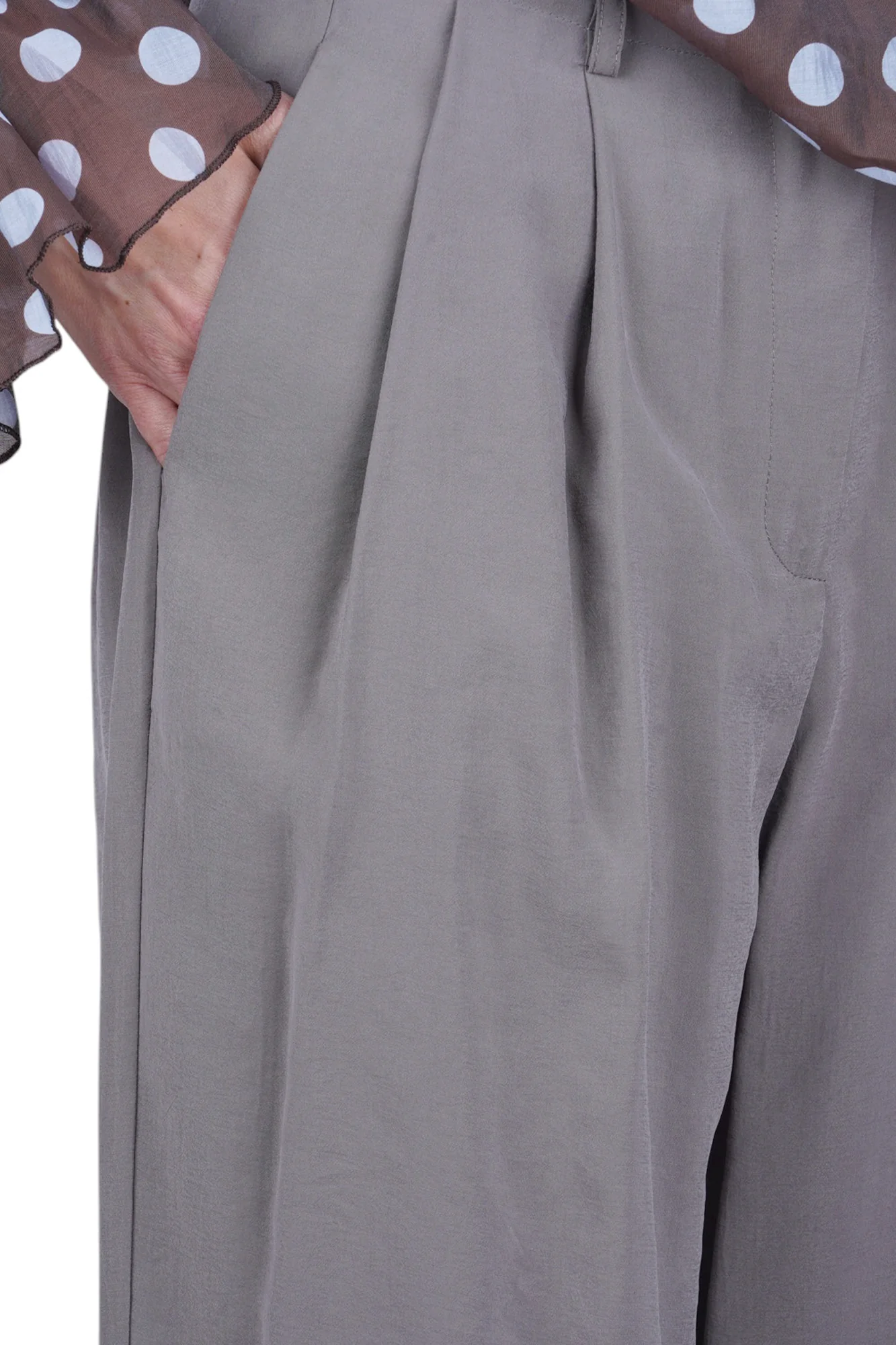 Ottod'ame - Pantalone - 470743 - Tortora - Image 6