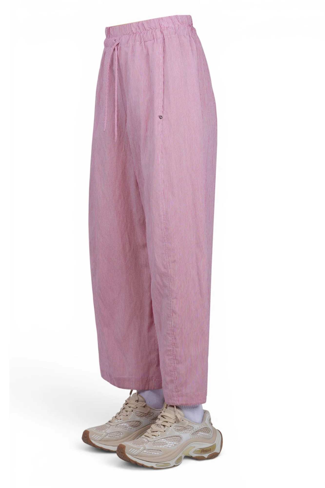 Ottod'ame - Pantalone - 470744 - Bianco/Rosso - Image 4