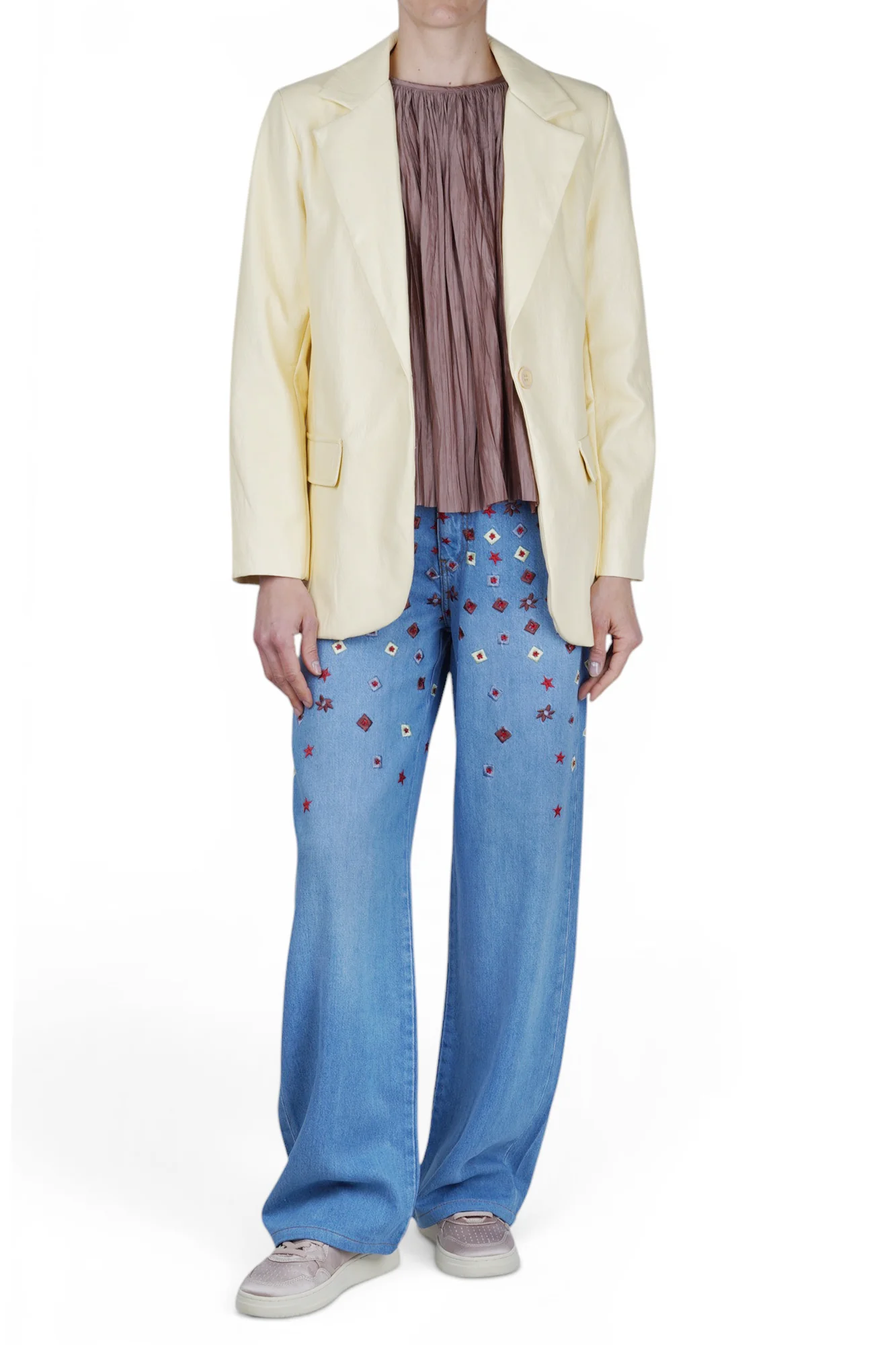 Ottod'ame - Pantalone - 470746 - Denim - Image 2