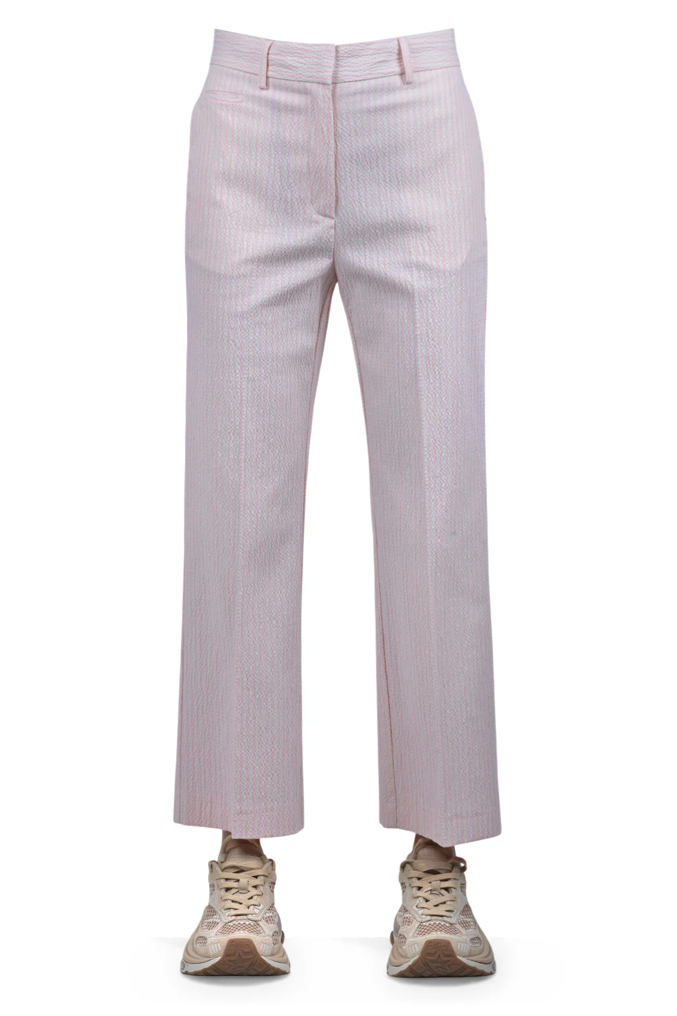 Ottod'ame - Pantalone - 470765 - Rosa/Latte - Image 3