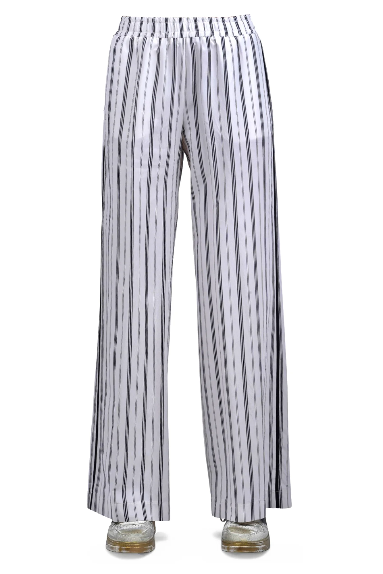 Ottod'ame - Pantalone - 470768 - Latte/Nero - Image 3
