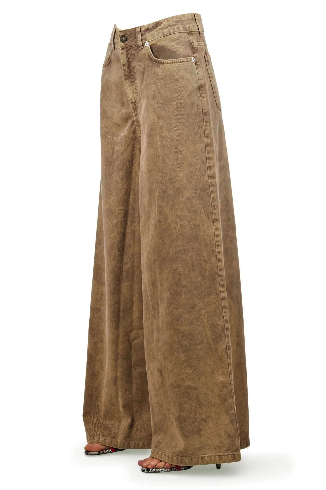 Ottod'ame - Pantalone - 470775 - Terra - Image 4
