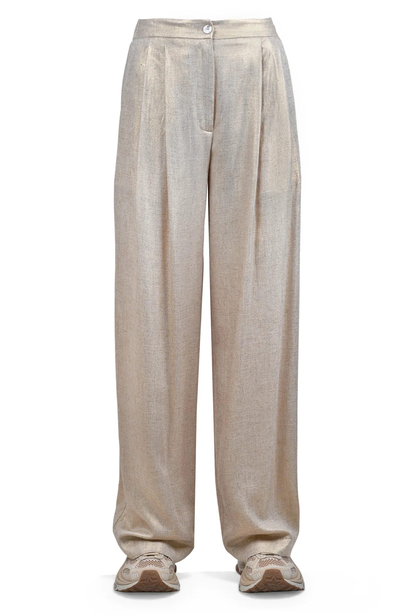 Ottod'ame - Pantalone - 470788 - Oro - Image 3