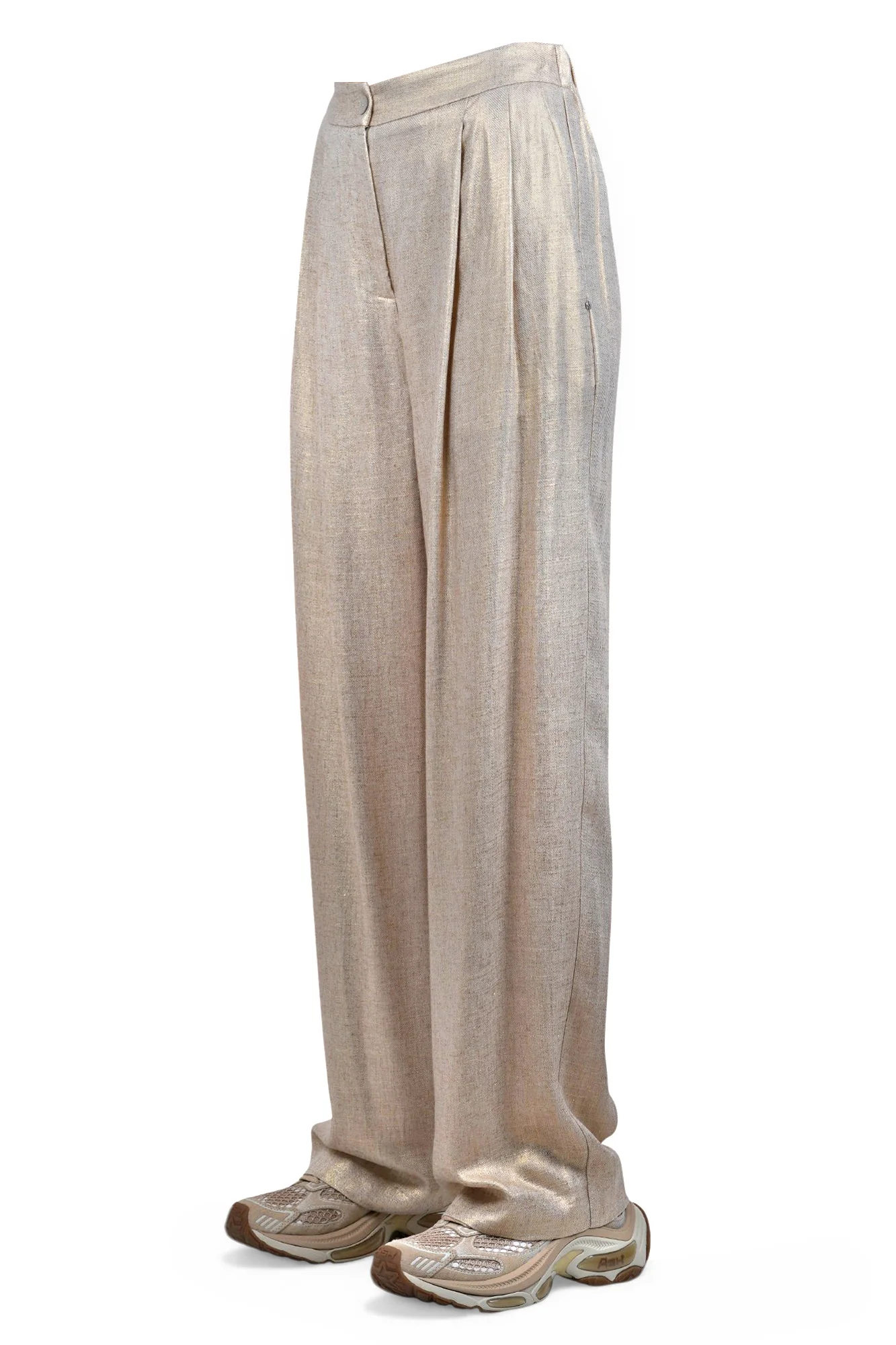Ottod'ame - Pantalone - 470788 - Oro - Image 4