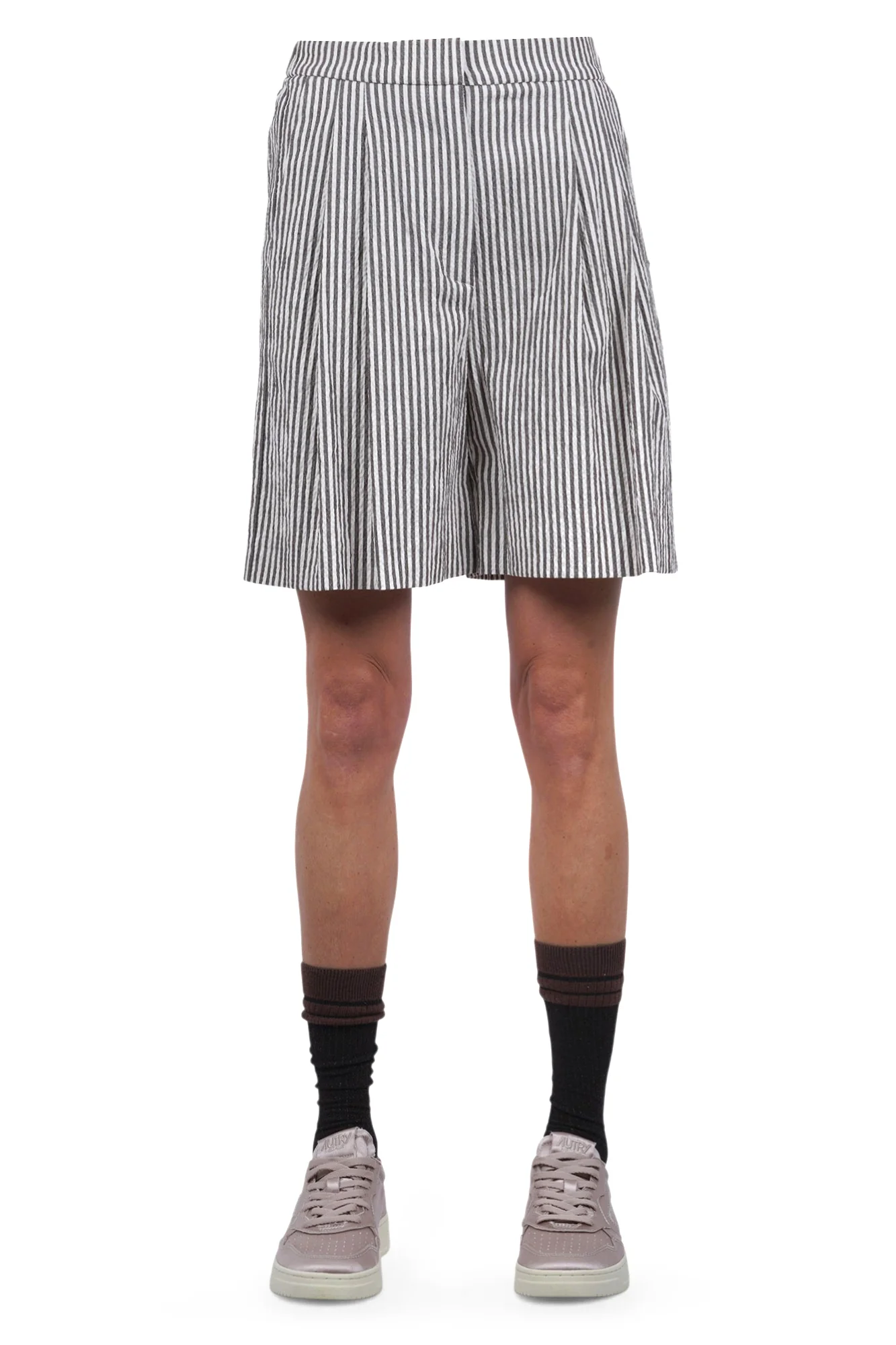 Ottod'ame - Shorts - 470732 - Bianco/Cioccolato - Image 3