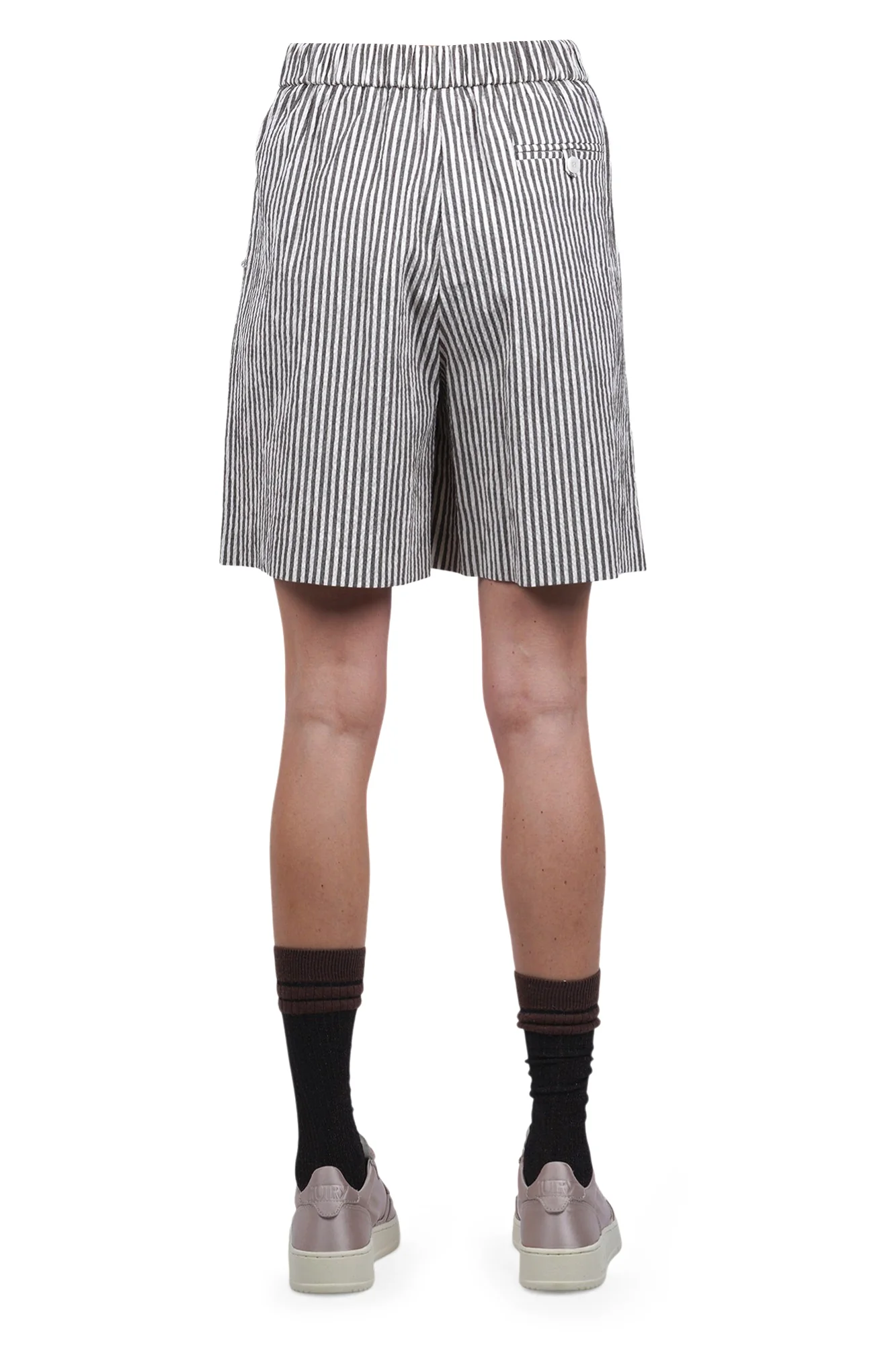 Ottod'ame - Shorts - 470732 - Bianco/Cioccolato - Image 5