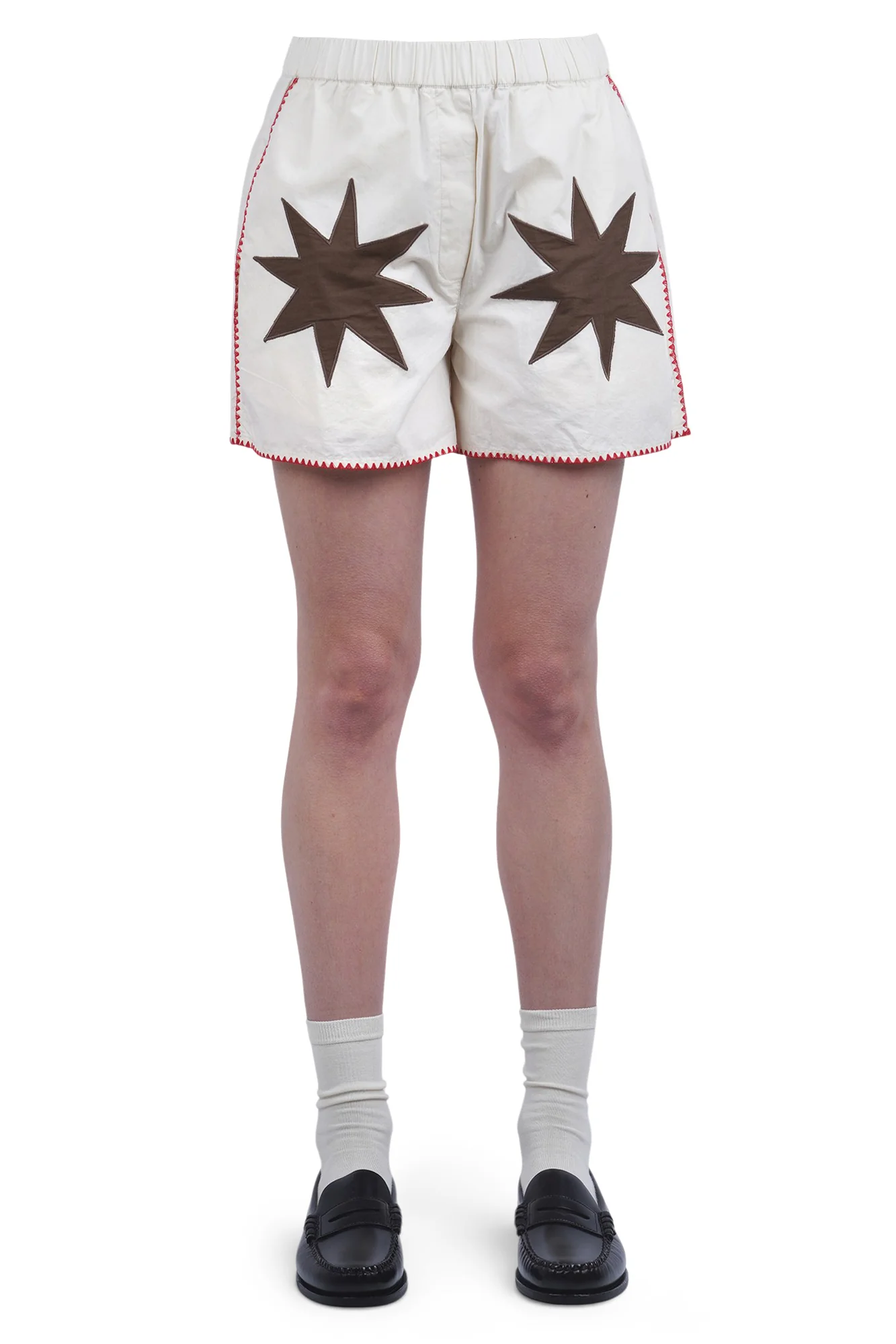 Ottod'ame - Shorts - 470752 - Latte/Moro - Image 3