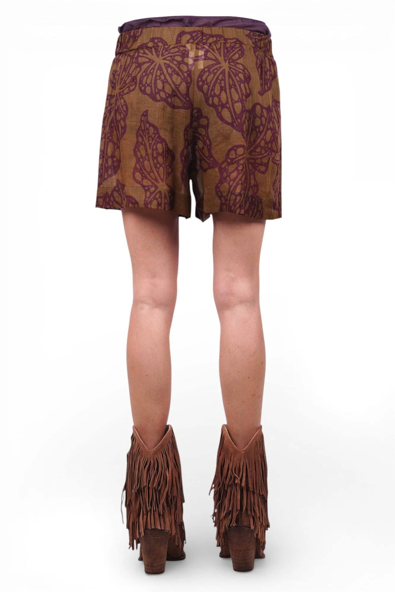 Ottod'ame - Shorts - 470785 - Verde/Viola - Image 5