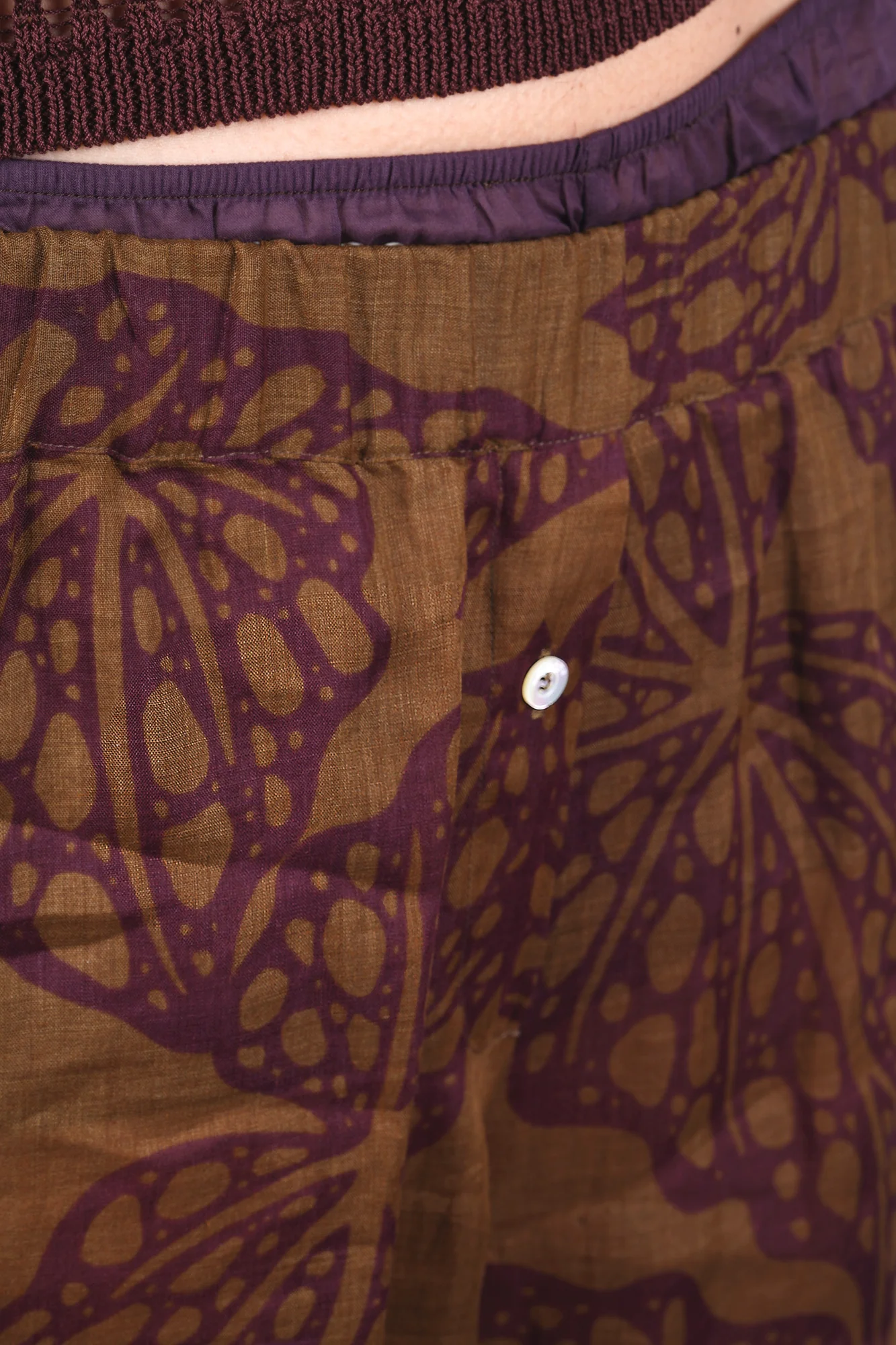 Ottod'ame - Shorts - 470785 - Verde/Viola - Image 6