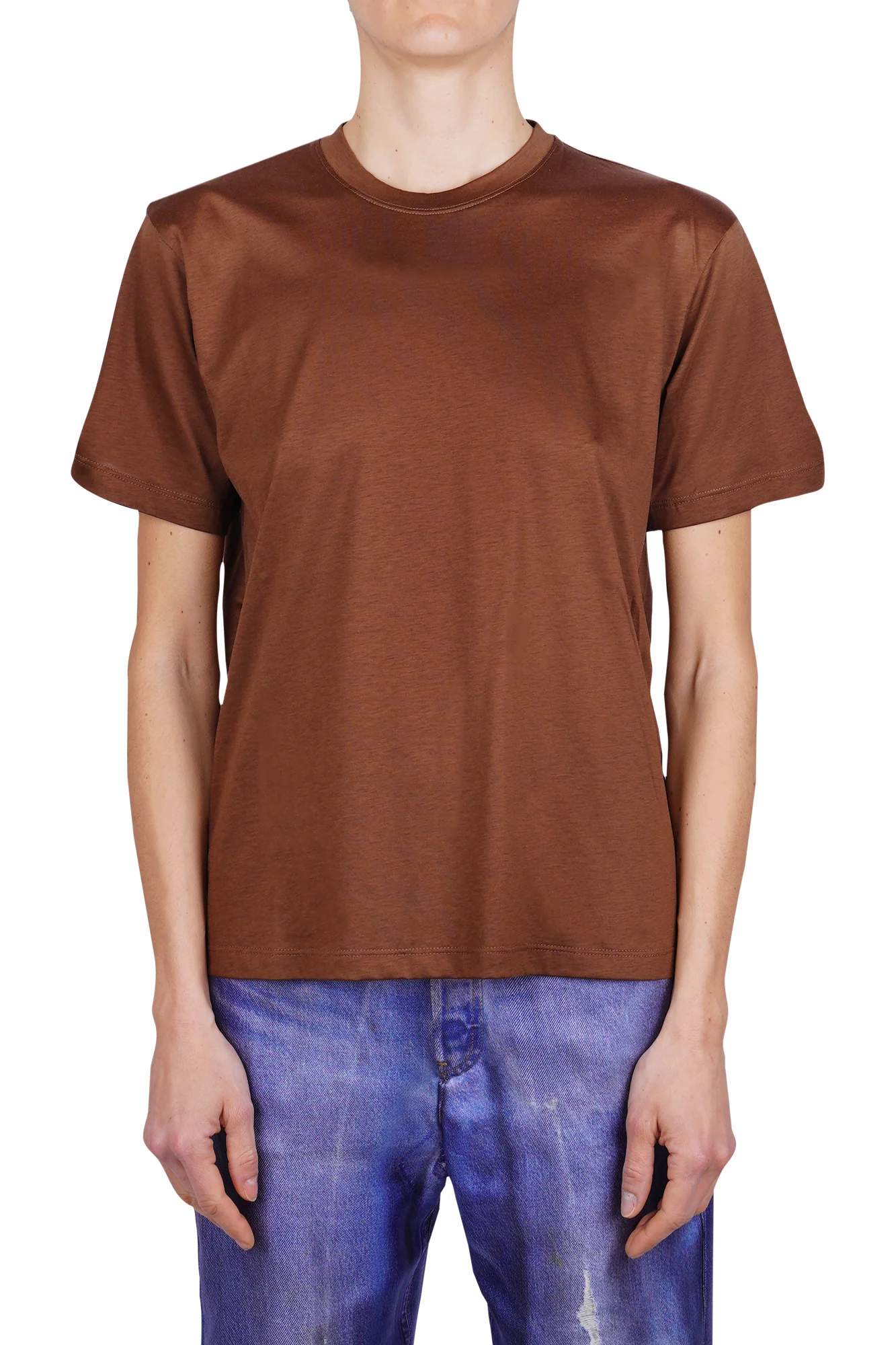 Ottod'ame - T-shirt - 470758 - Cioccolato - Image 3
