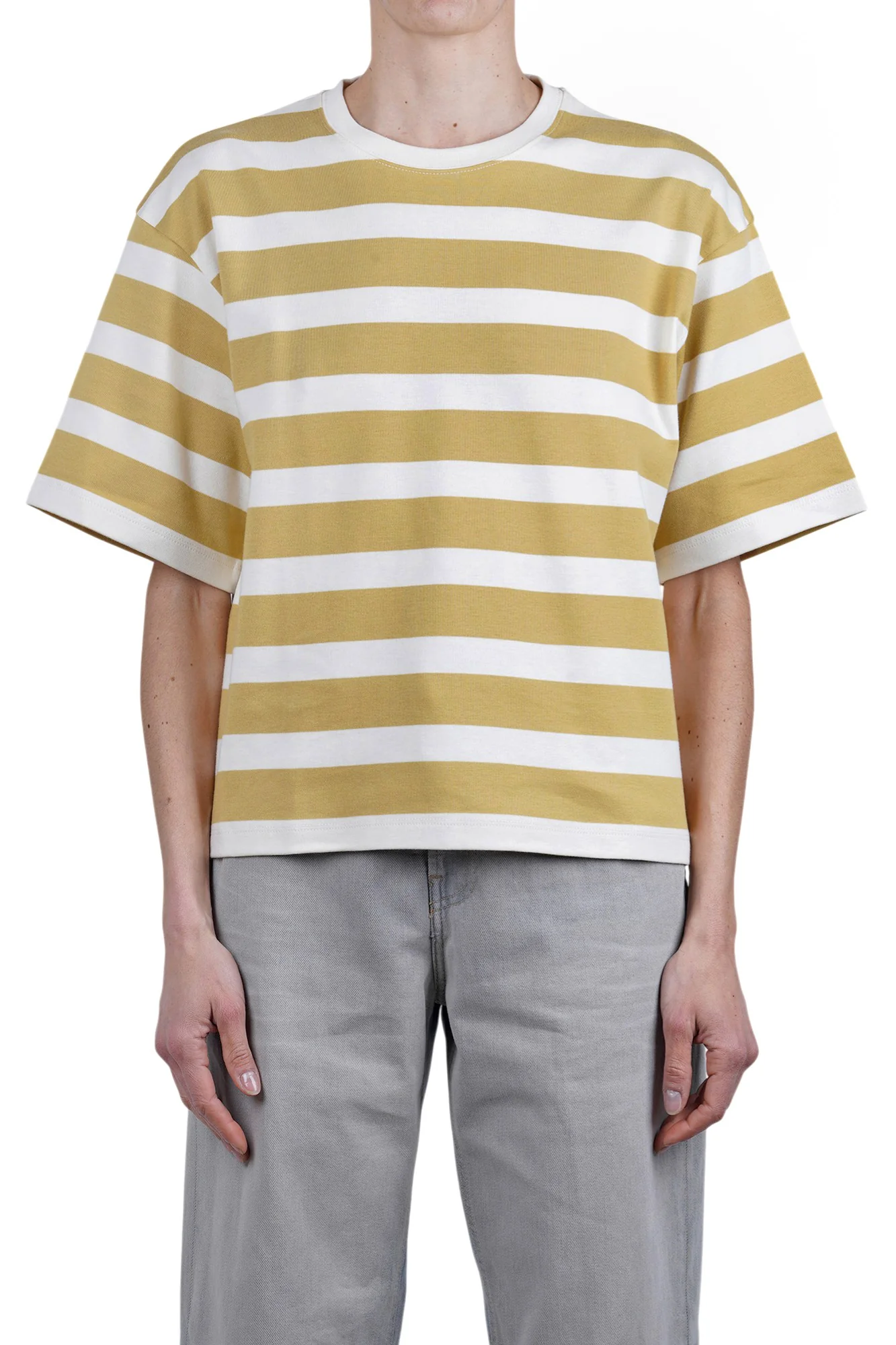 Ottod'ame - T-shirt - 470763 - Giallo/Latte - Image 3