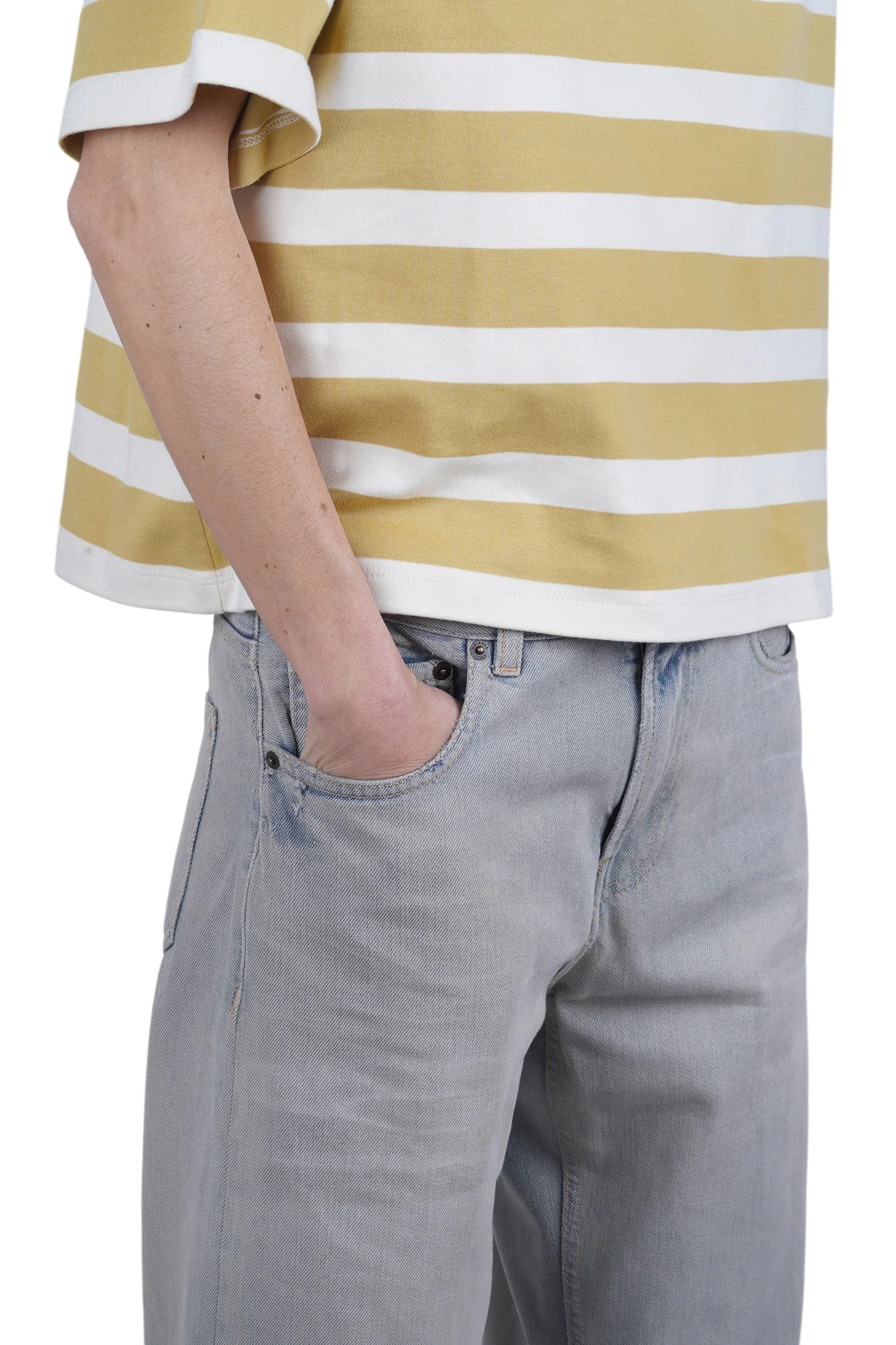 Ottod'ame - T-shirt - 470763 - Giallo/Latte - Image 6