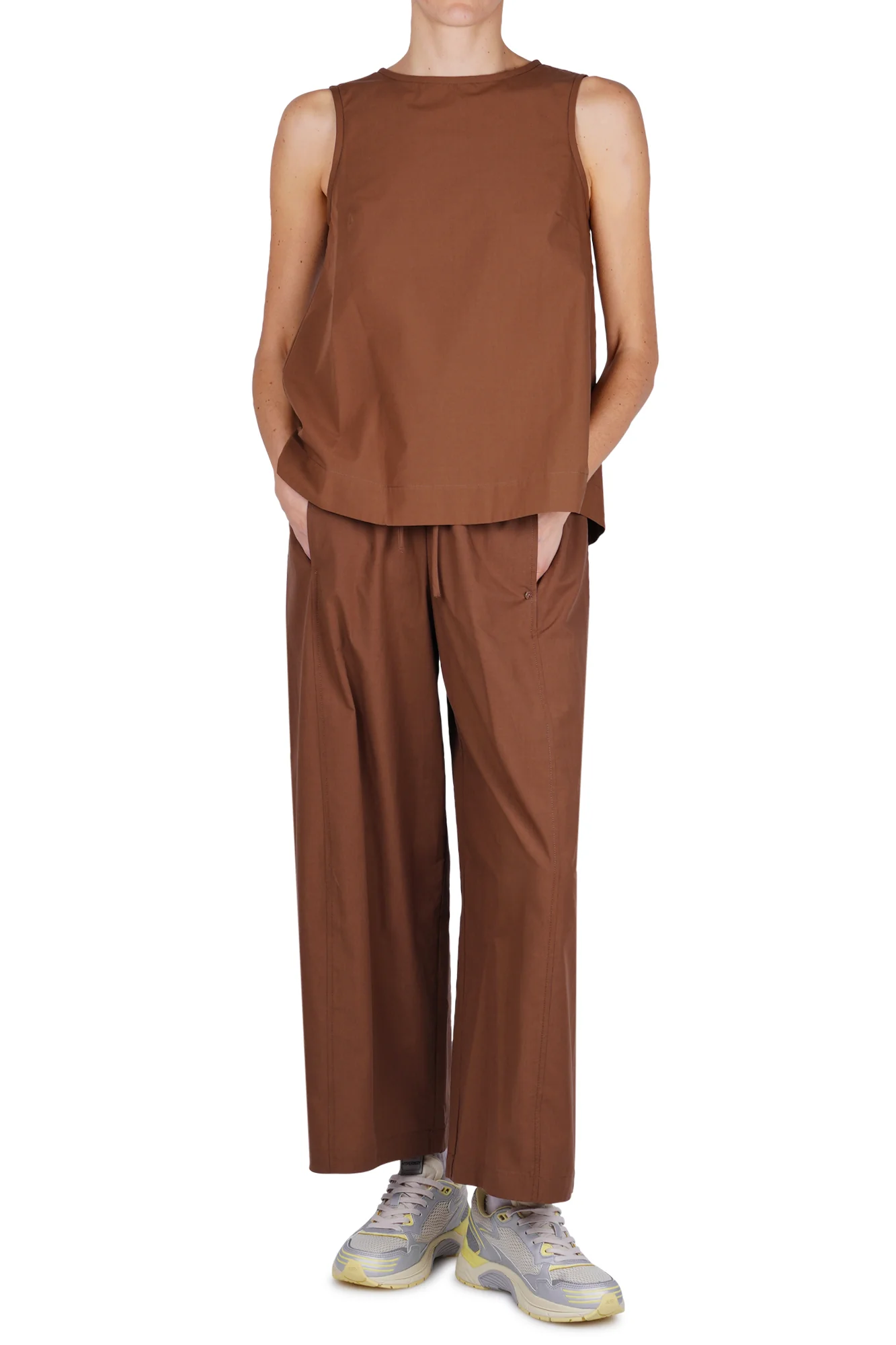 Ottod'ame - Top - 470715 - Cioccolato - Image 2