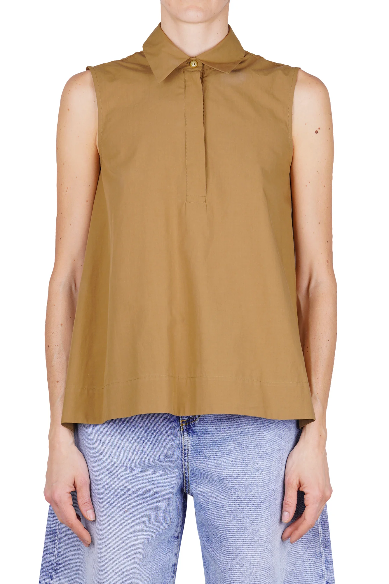 Ottod'ame - Top - 470716 - Oliva - Image 3