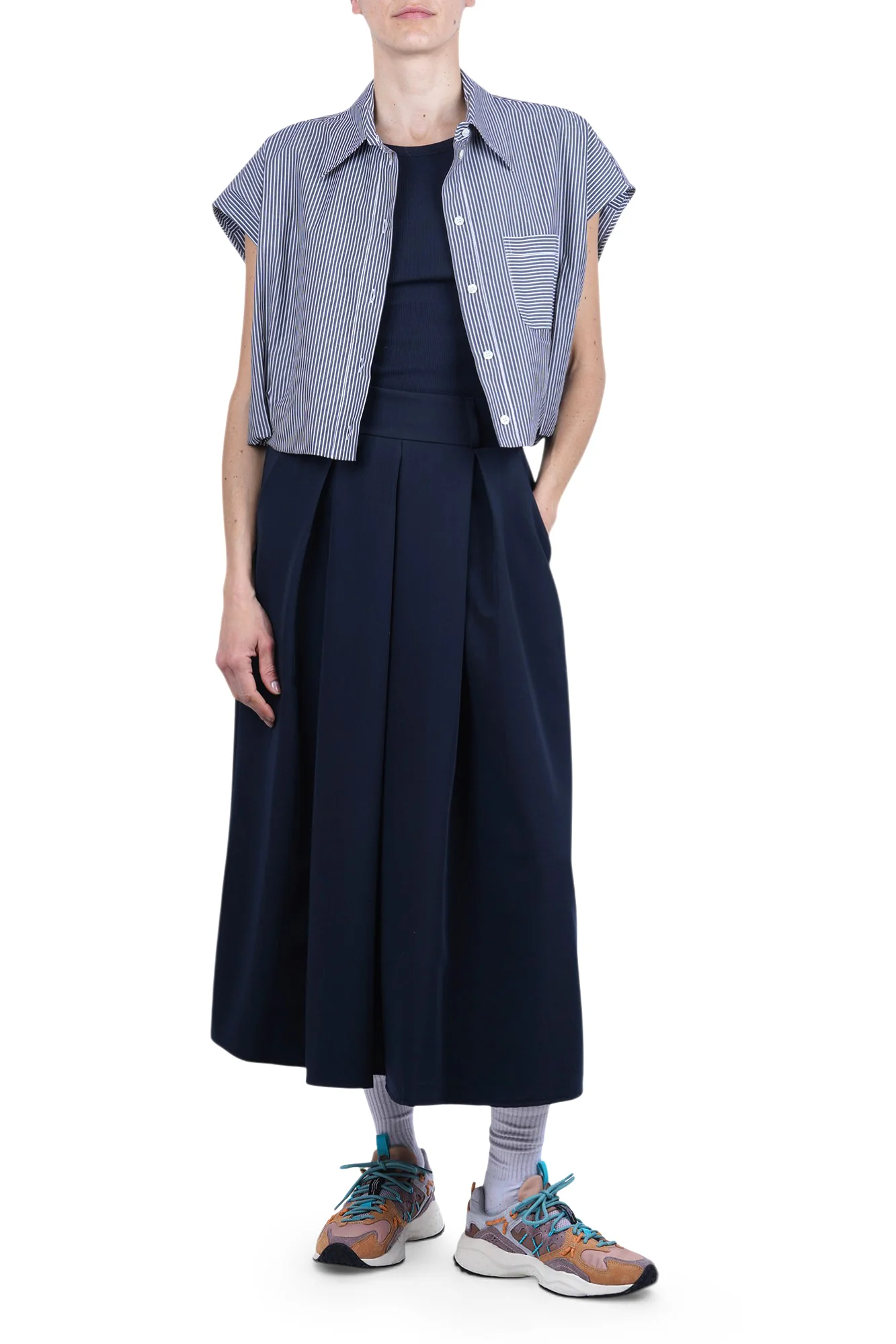 Ottod'ame - Top - 470761 - Blu - Image 2