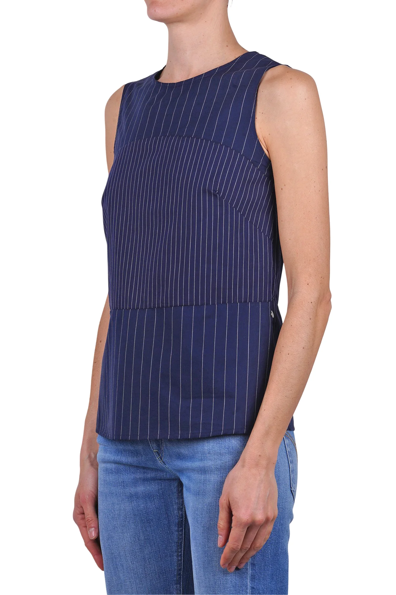 Ottod'ame - Top - 470791 - Blu - Image 4