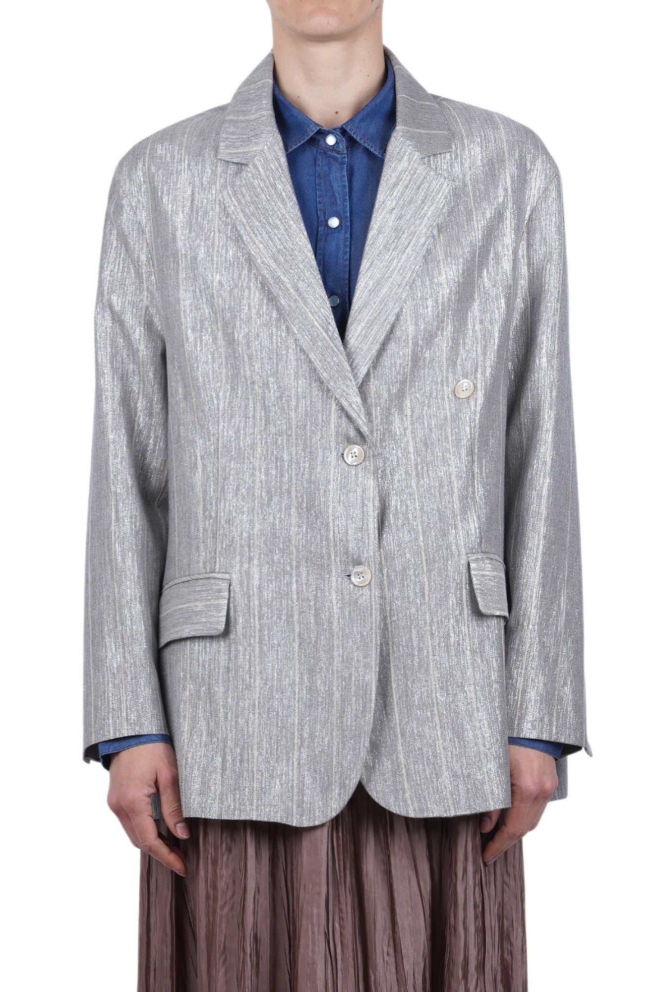 Phisique Du Role - Giacca - 470221 - Argento - Image 3
