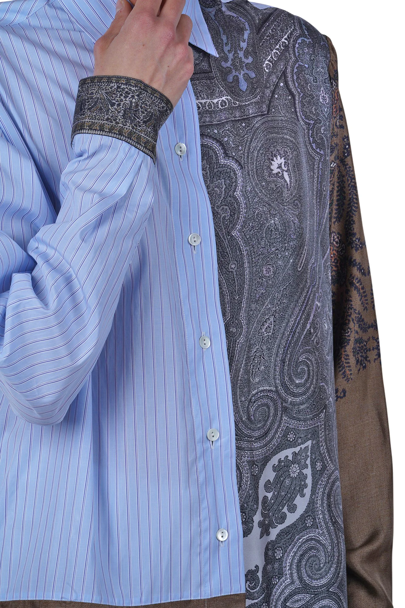Pierre-Louis Mascia - Camicia - 470091 - Fantasia Azzurro - Image 6