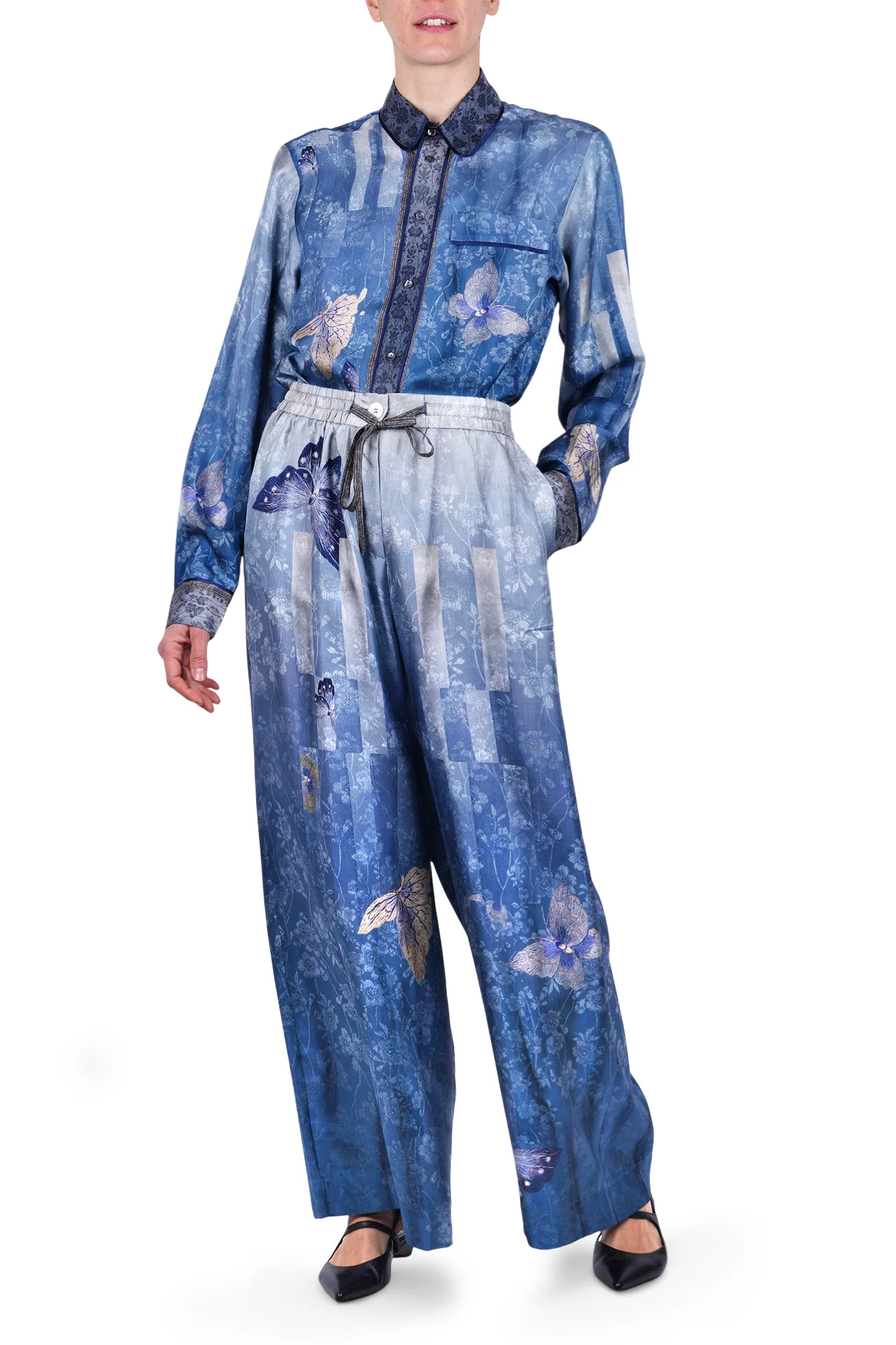 Pierre-Louis Mascia - Camicia - 470099 - Fantasia Blu - Image 2