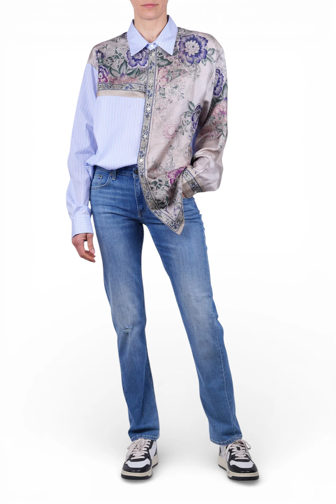 Pierre-Louis Mascia - Camicia - 470100 - Fantasia Azzurro - Image 2